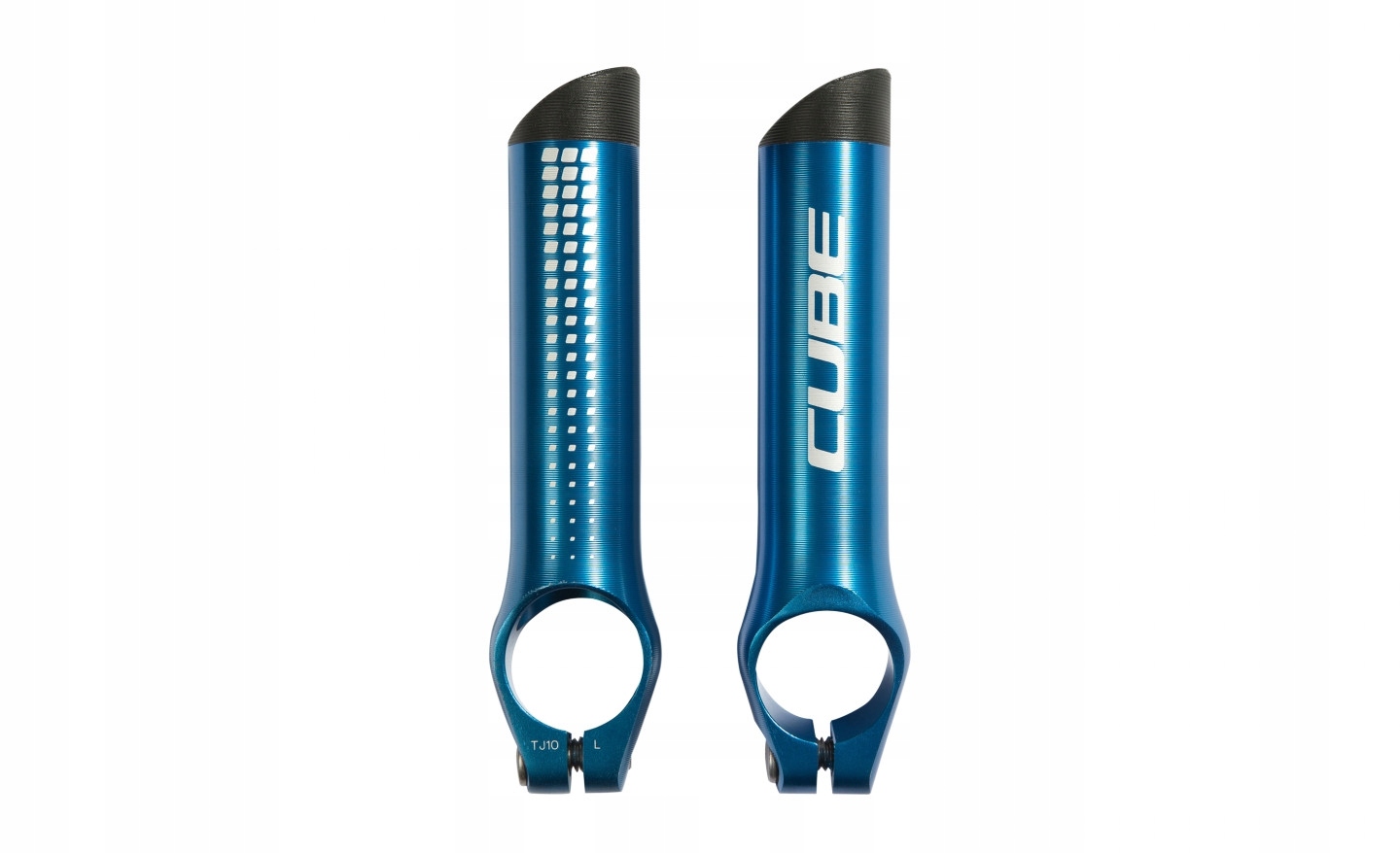 Cyklistické rohy Cube Bar Ends Hpa Blue – modré, nové, Cnc, lehké