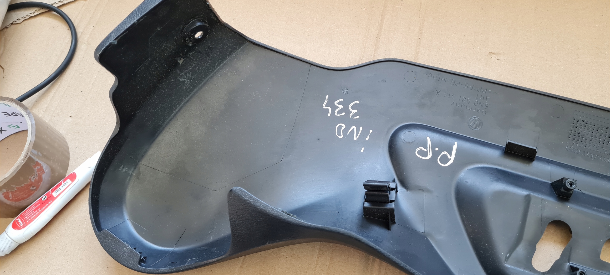 SQ5 8R Q5 LIFT blende abdeckung sitz rechts 5N0881314K