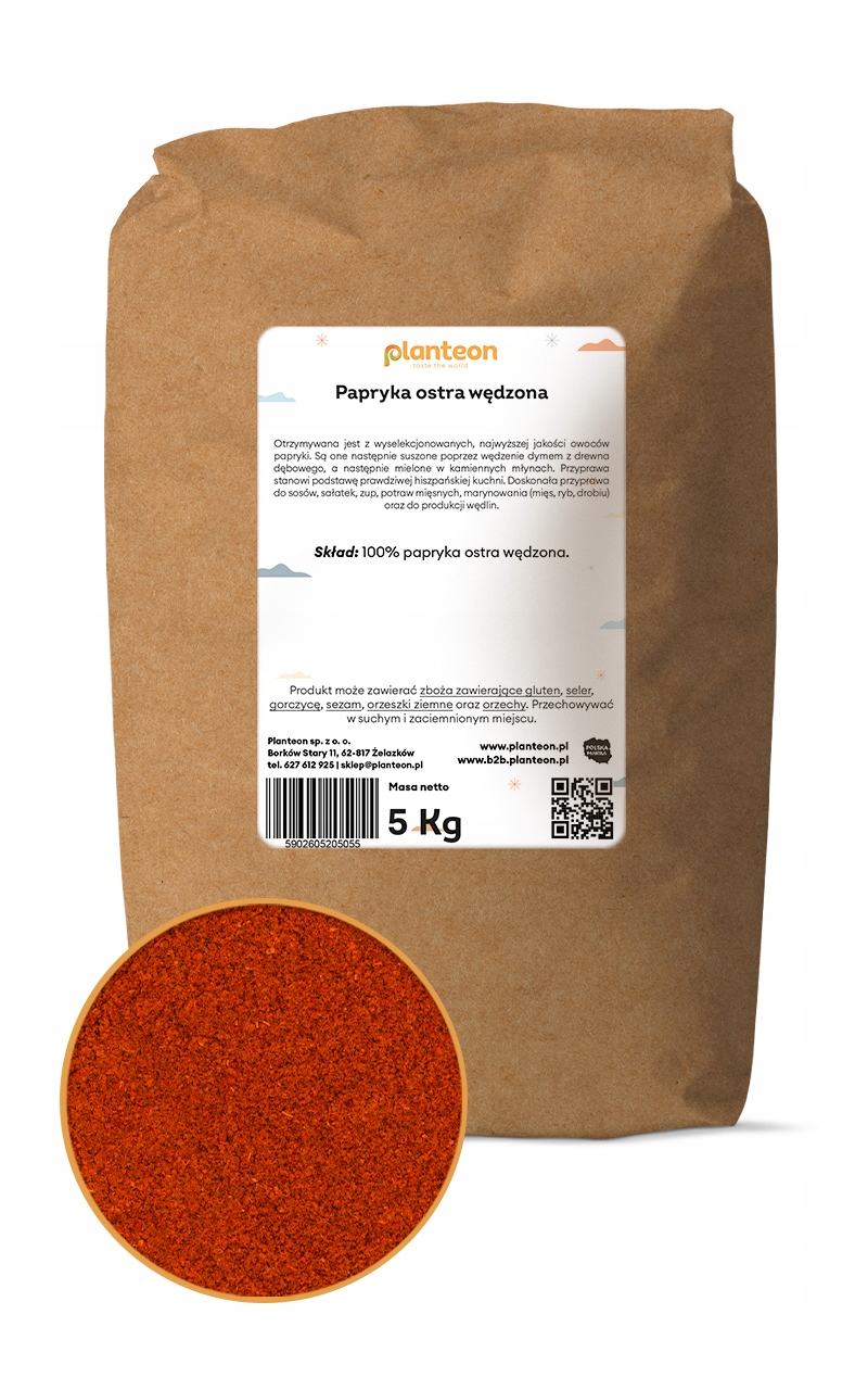 Levně Paprika pálivá mletá 5 kg aromatický prášek vysoké kvality