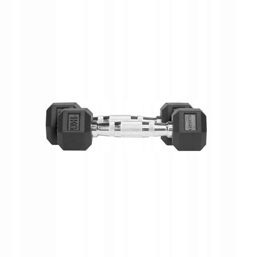 Hantel Thorn Fit Hex Rubber Dumbbell 2 x 1 kg hantle zestaw 2x 1kg