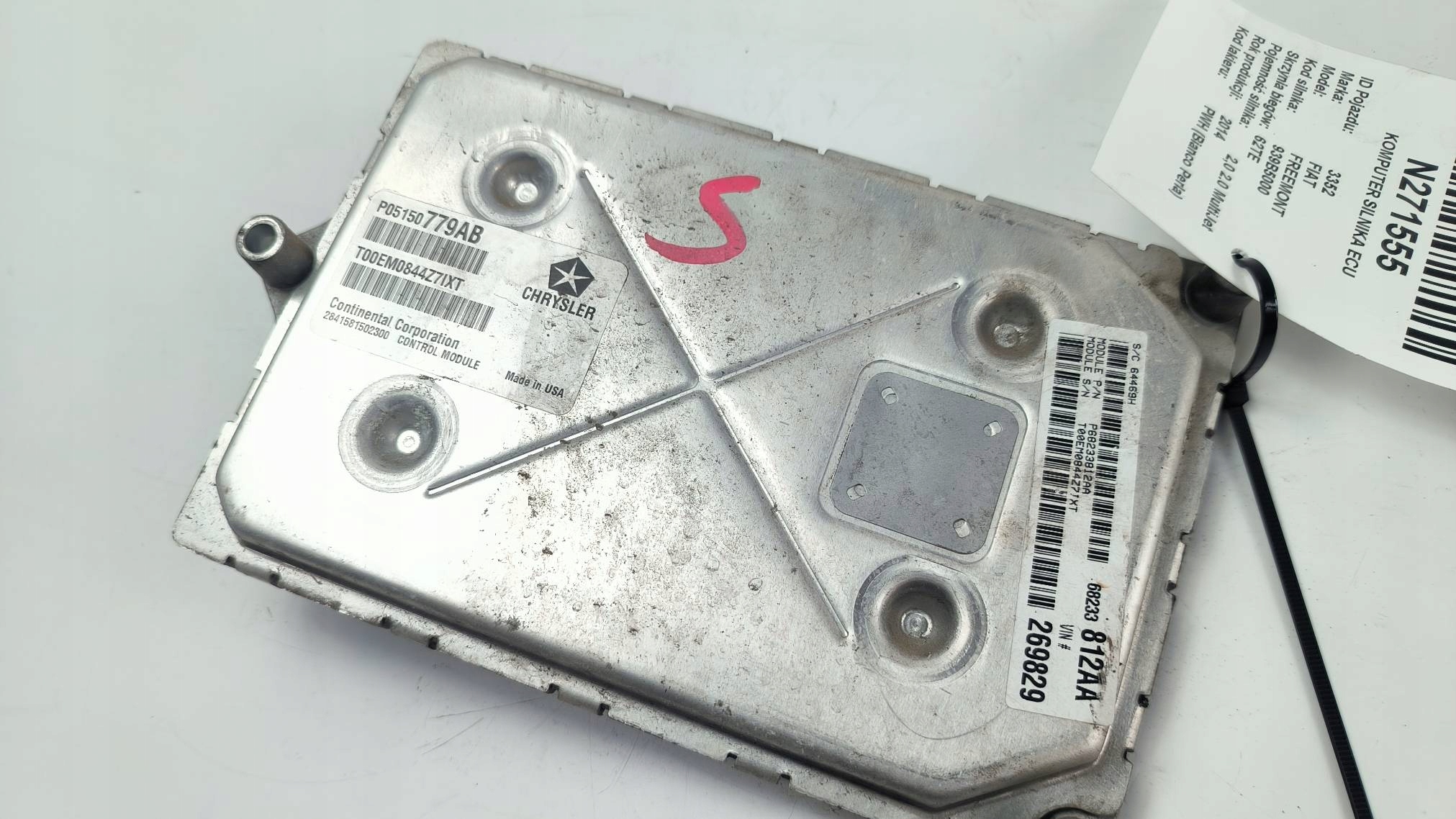 module control unit gearboxes P05150779AB FIAT FREEMONT