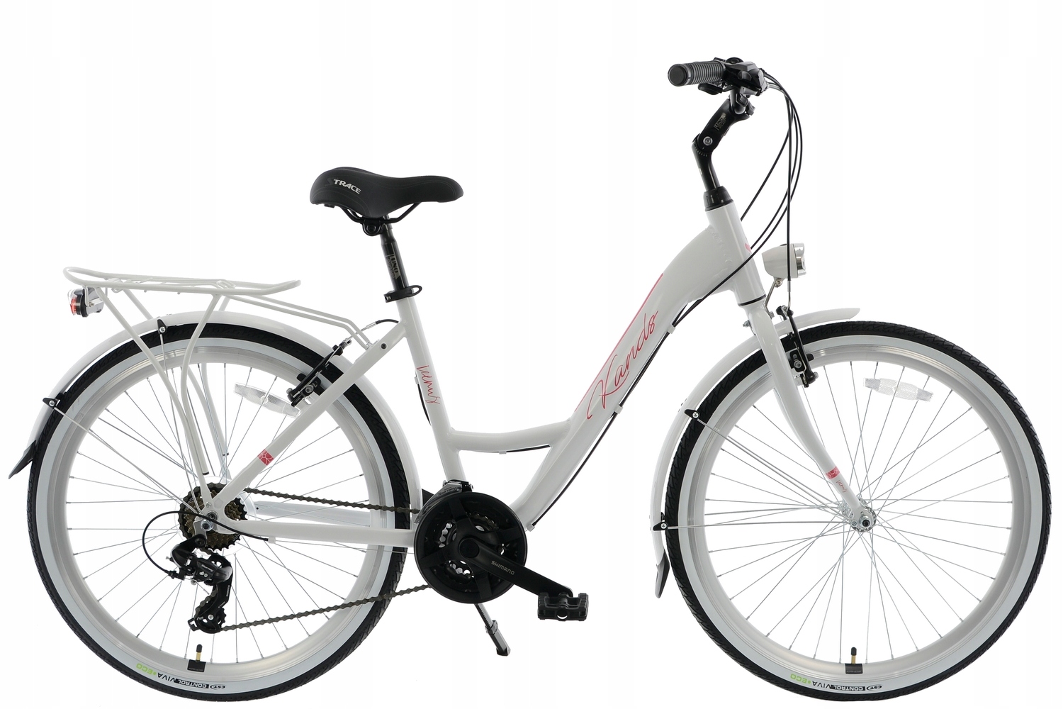 Rower miejski Kands Venus 2025 rama 15 cali koło 26 " biały