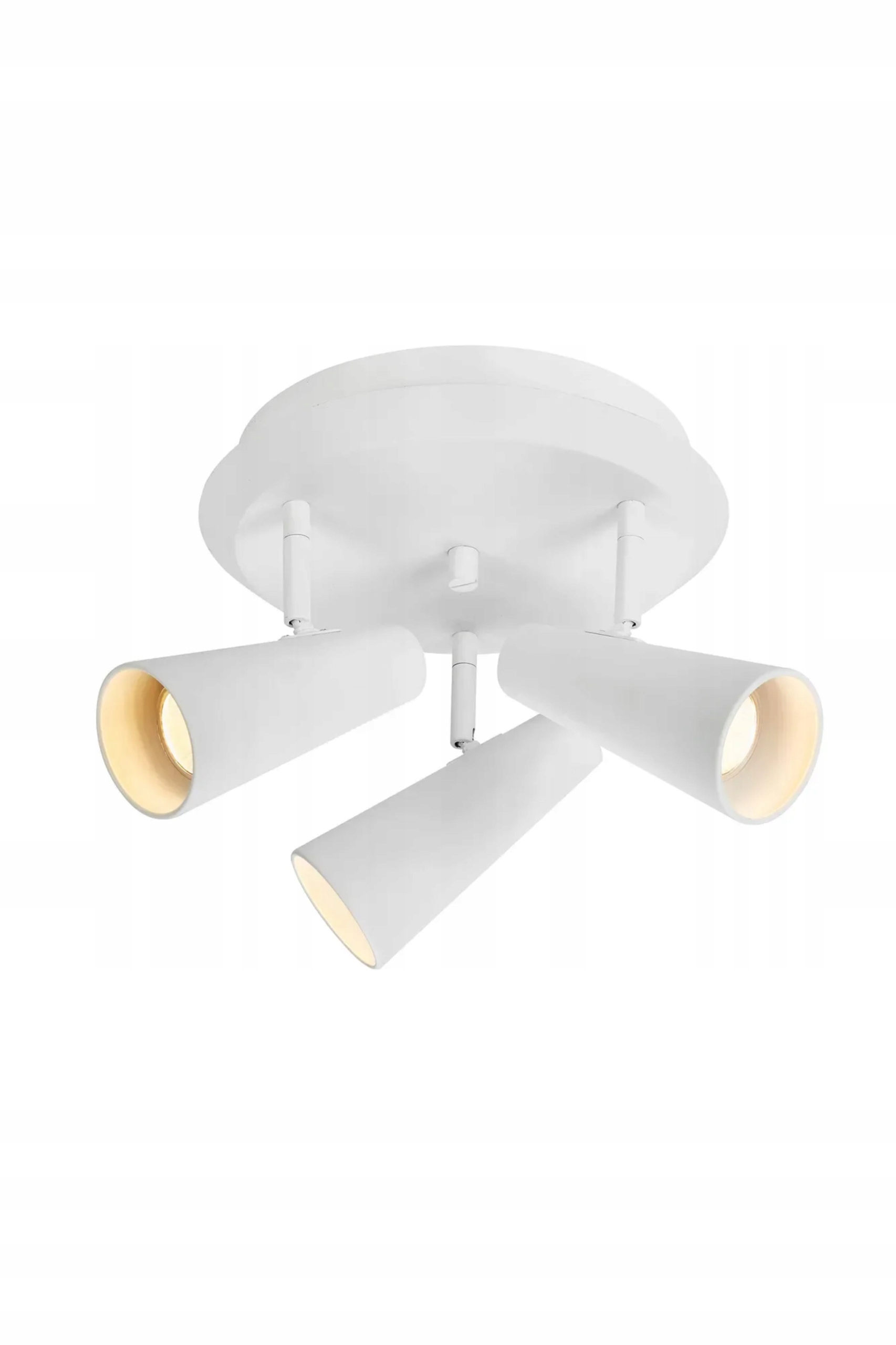 Markslöjd Crest stropné bodové svietidlo biele okrúhle