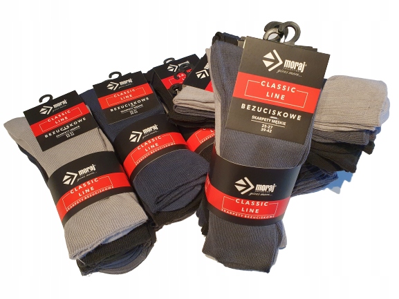 

Moraj skarpety bezuciskowe Classic Line 43-45