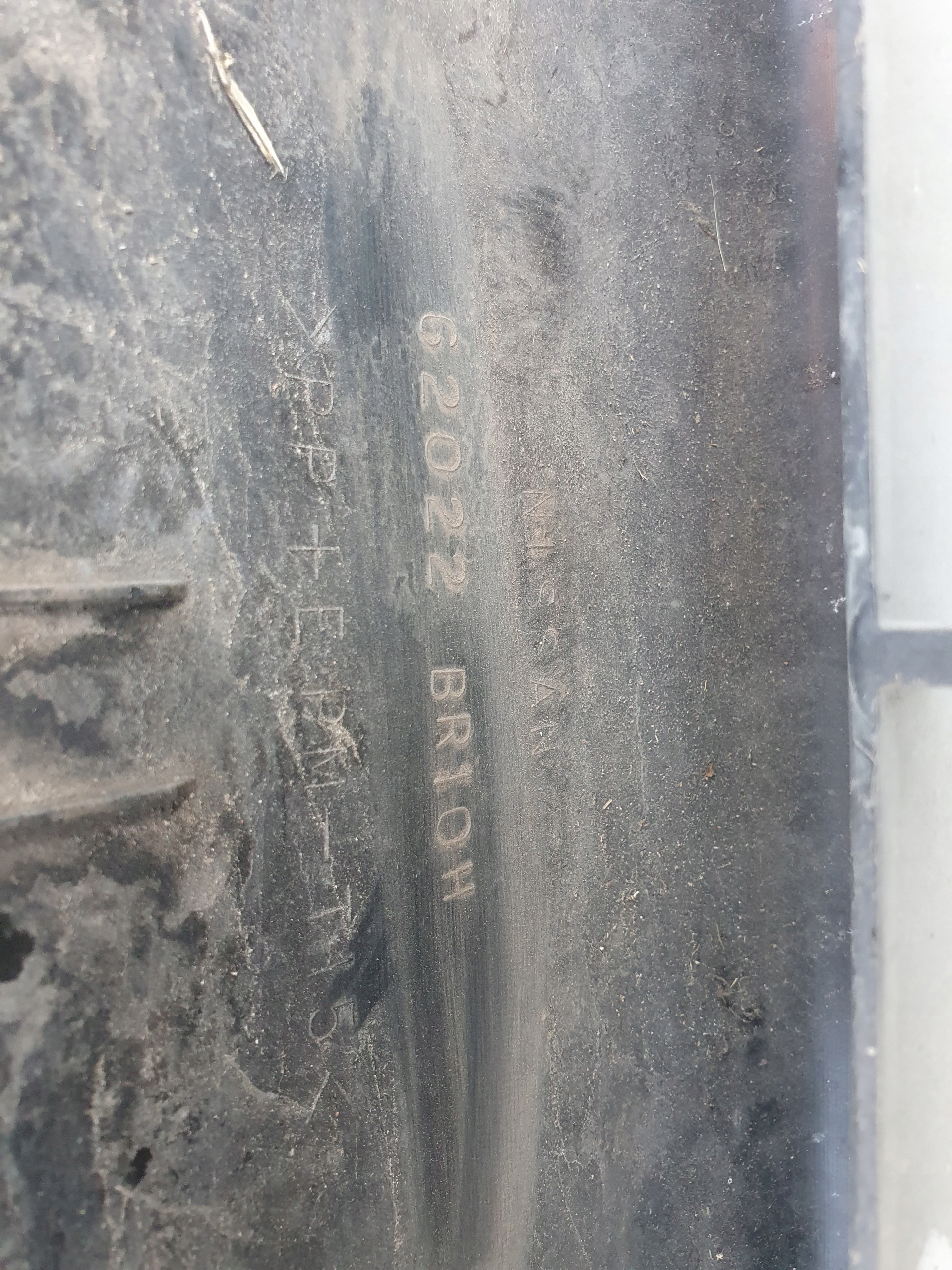 Nissan Qashqai 09- J10 lift front bumper front