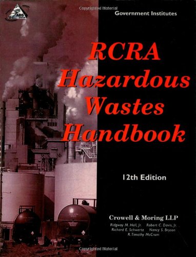 RCRA Hazardous Wastes Handbook Hall Ridgway M. za 10518.00CZK - Allegro