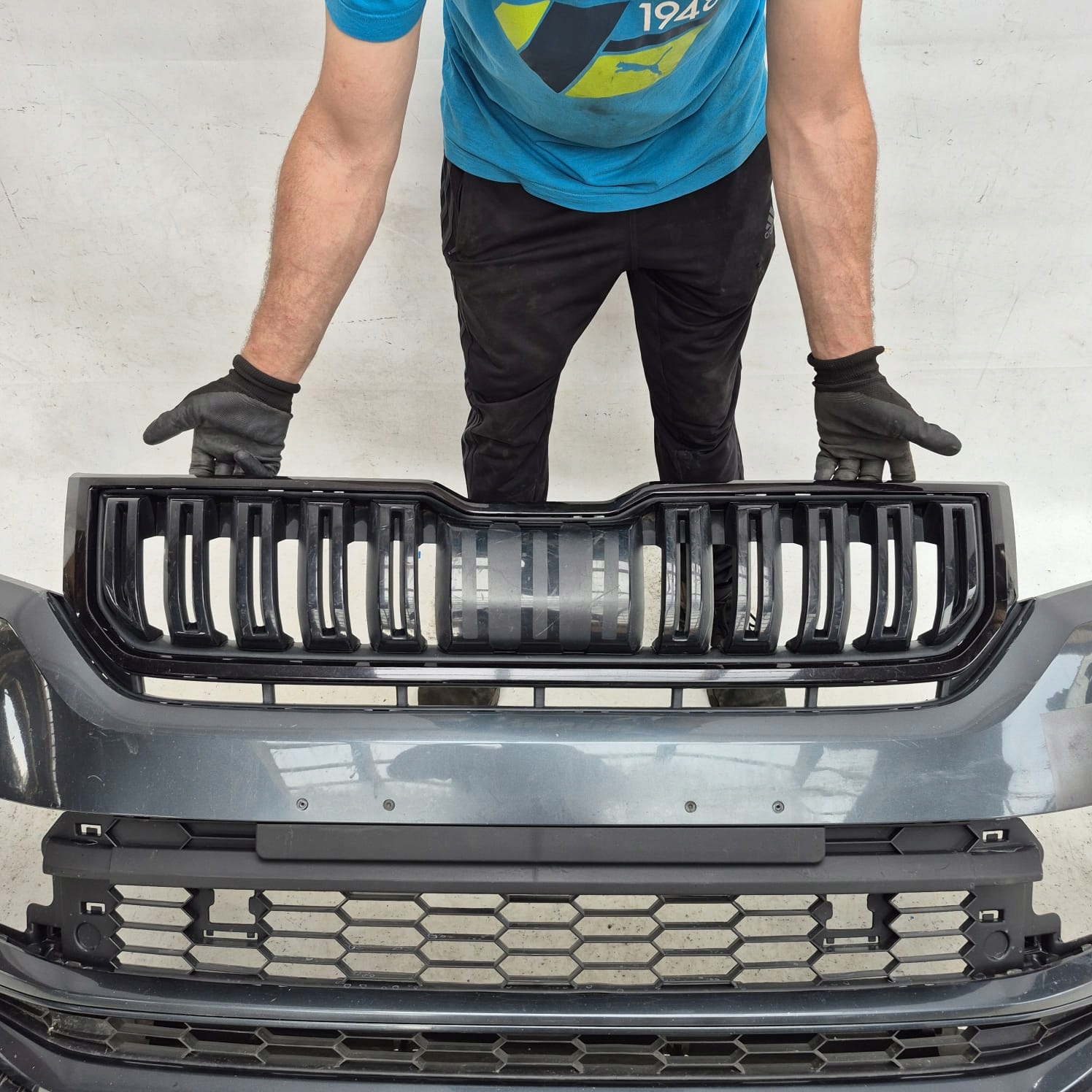 SKODA KODIAQ and 1 RS 19-21 bumper front front washer