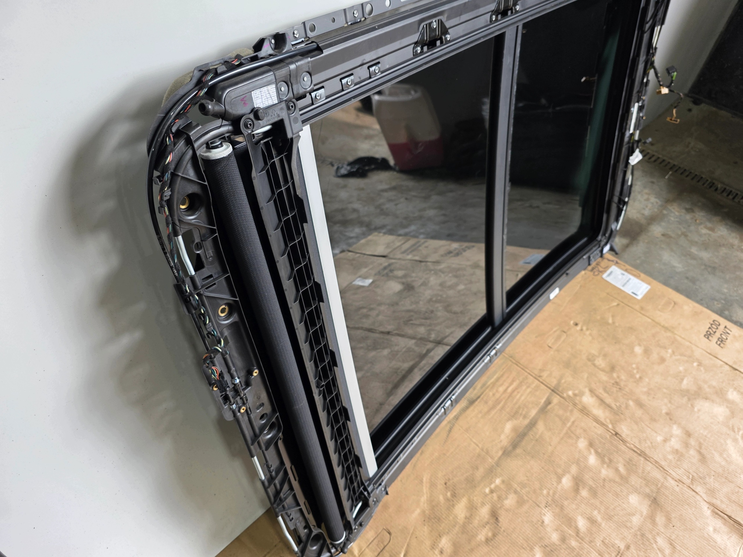 Schiebedach PANORAMA KOMPLET AUDI Q7 4M 4M0877041A 5L9 S-LINE