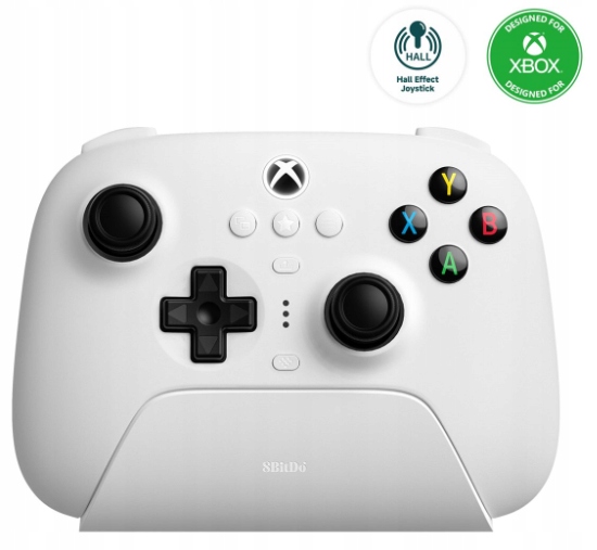 8BitDo Ultimate 3-režimový herní ovladač pro Xbox, bílý