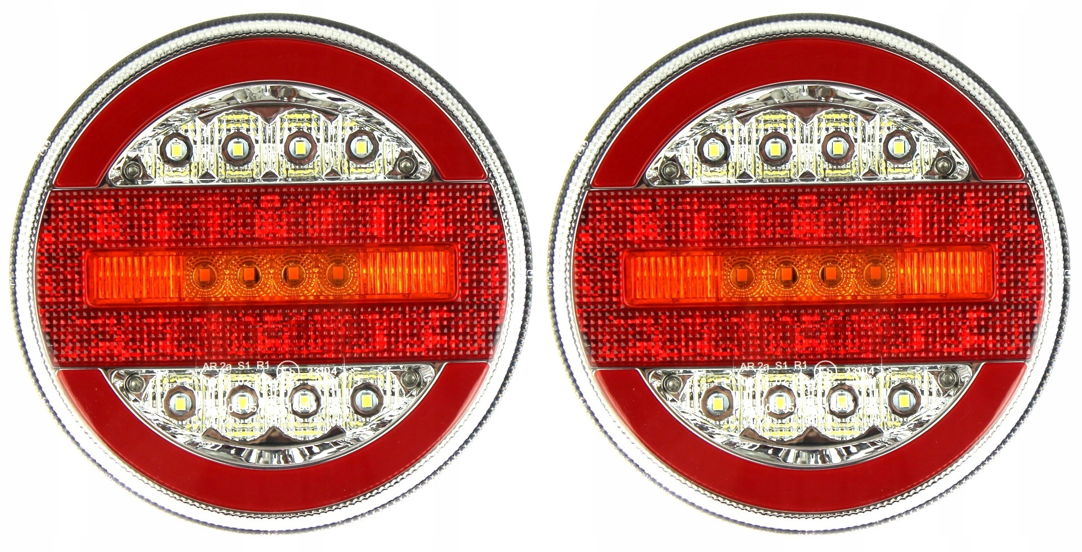 

Lampa Tylna Led Dynamiczny Kierunek Para 4-FUNKCJE