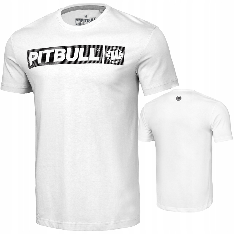 

Pit Bull koszulka Hilltop 140 white wlepa Ari - M