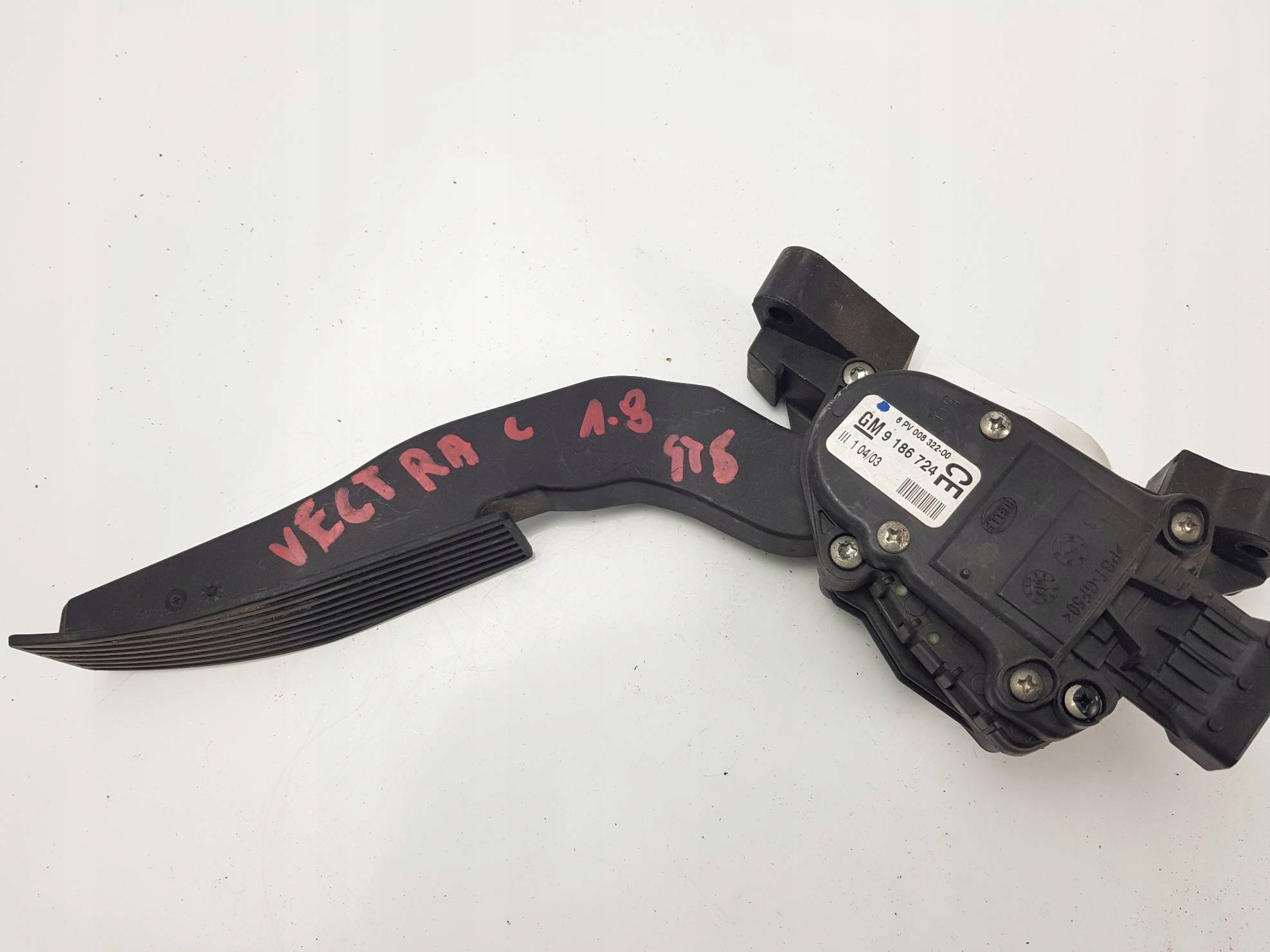 PEDAL 9186724 OPEL VECTRA C