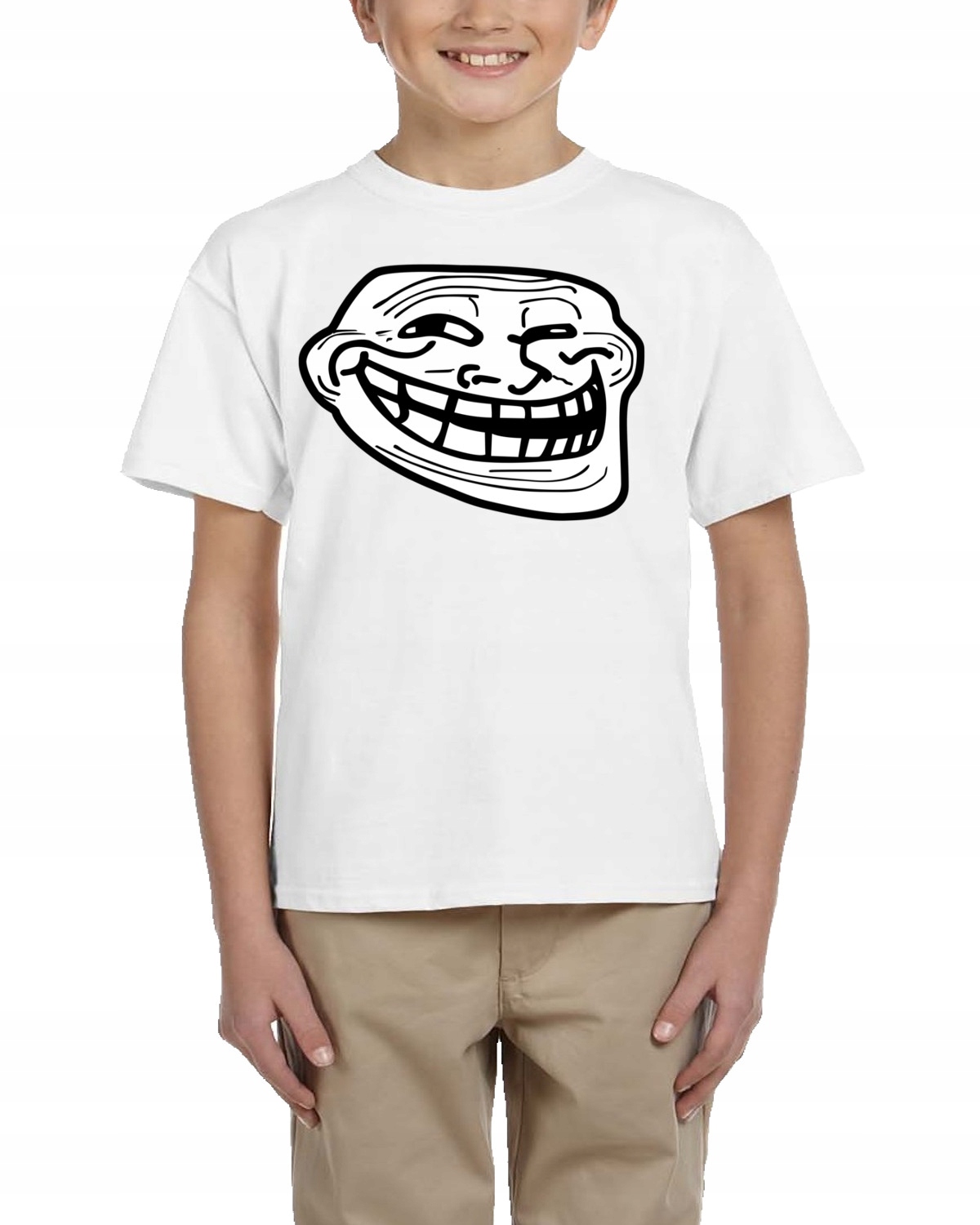 

Troll Face Koszulka Dziecięca Śmieszna 152 3152