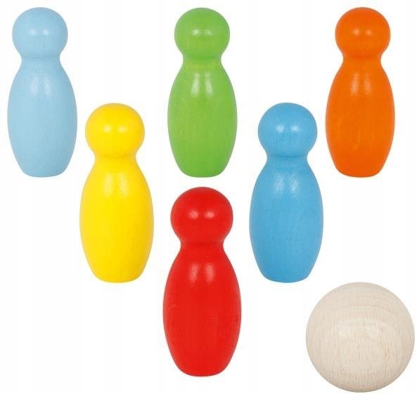 DREWNIANE MINI KRĘGLE GRA ZRĘCZNOŚCIOWA Kod producenta GK 56817