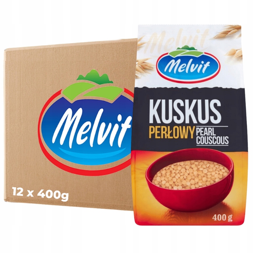 Levně Melvit Perlový kuskus 400 g x 12 kusů