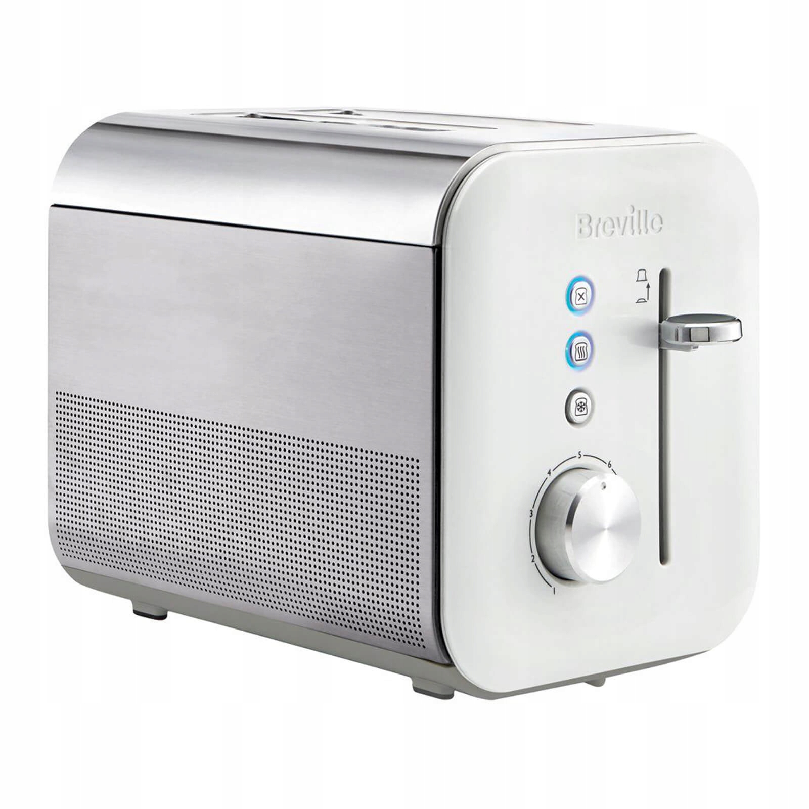Toster Na 2 Kromki Breville VTT676X Biały 850W