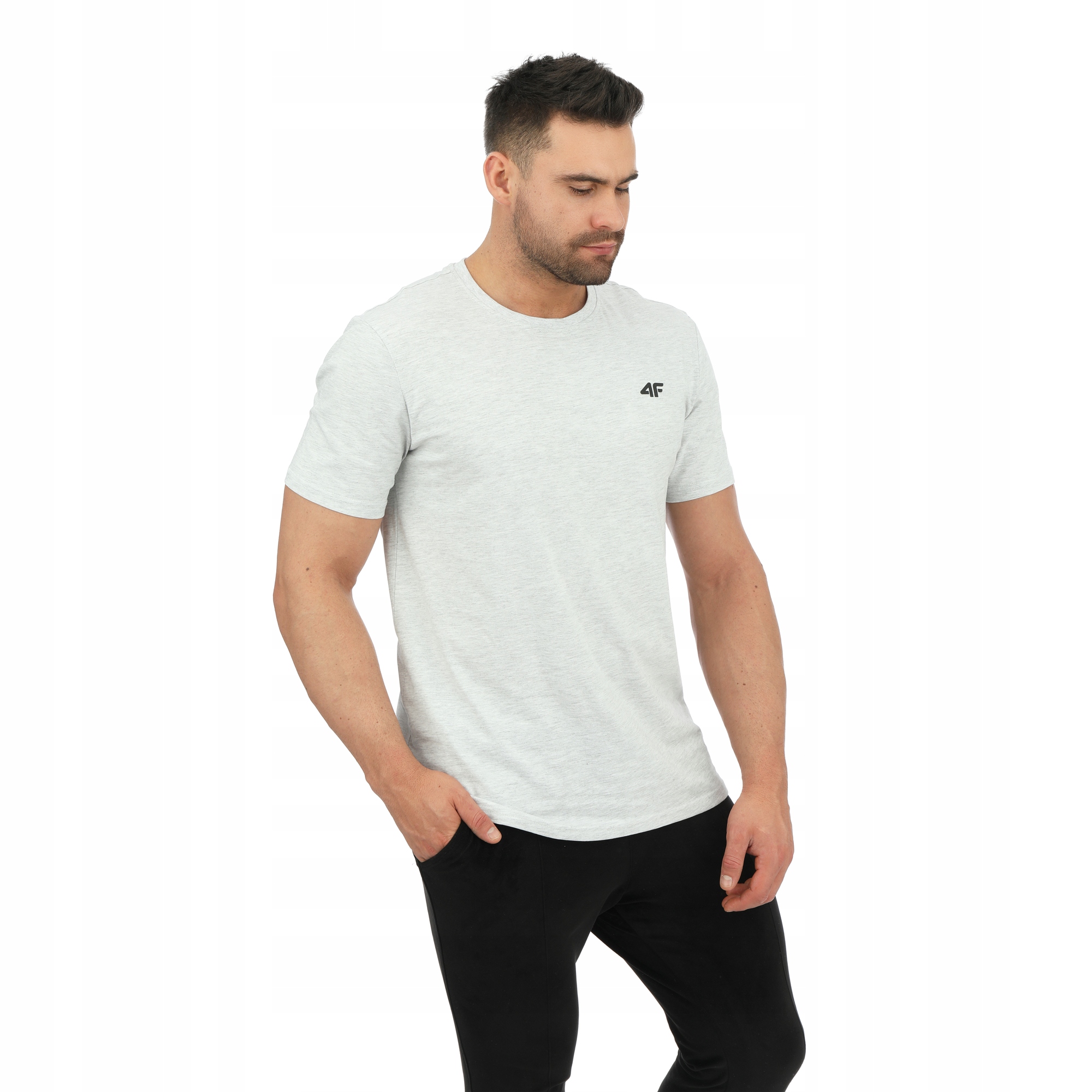 T-SHIRT MĘSKI 4F KOSZULKA ZESTAW KOMPLET 3 SZTUKI XL SS25 Marka 4F