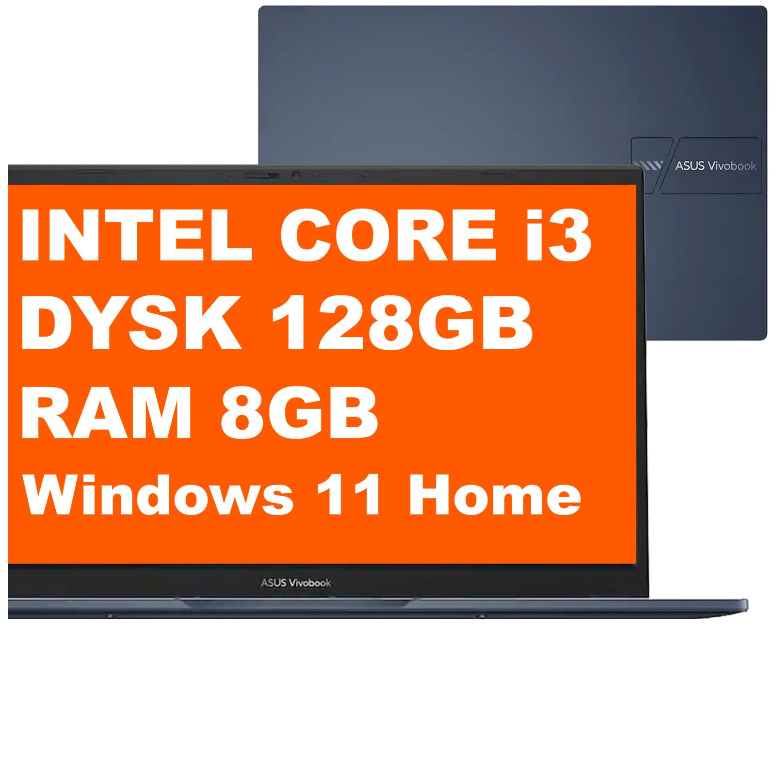 Asus Vivobook 14 X1404VA Intel i3 8GB 128GB Intel Graphics FullHD Win 11