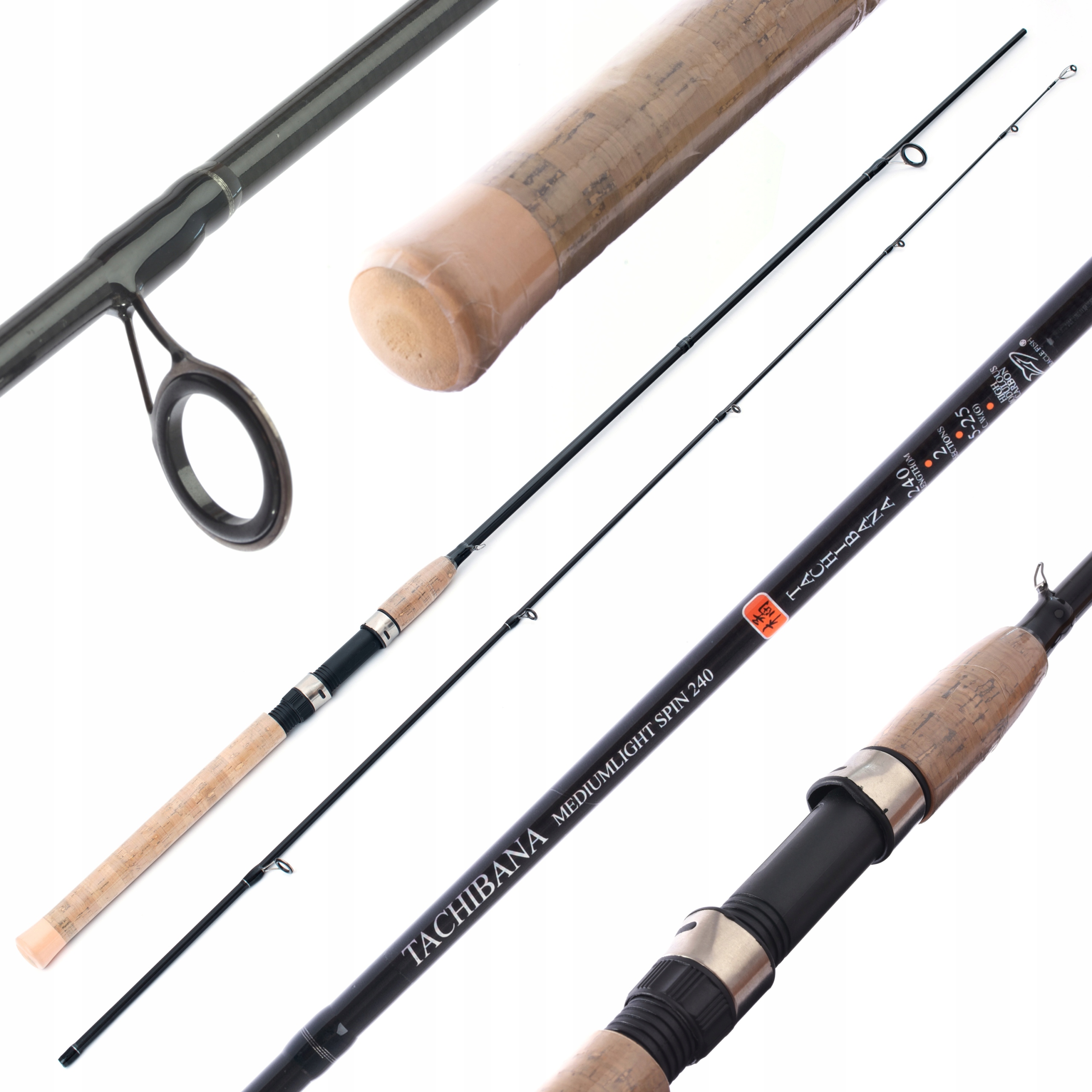 

Wędka Tachibana Medium Light Spin 2,1M 5-25G;
