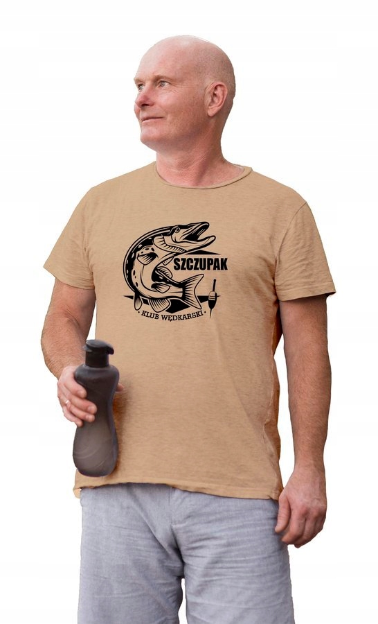 

Koszulka męska Szczupak t-shirt Klub Wędkarski 2XL