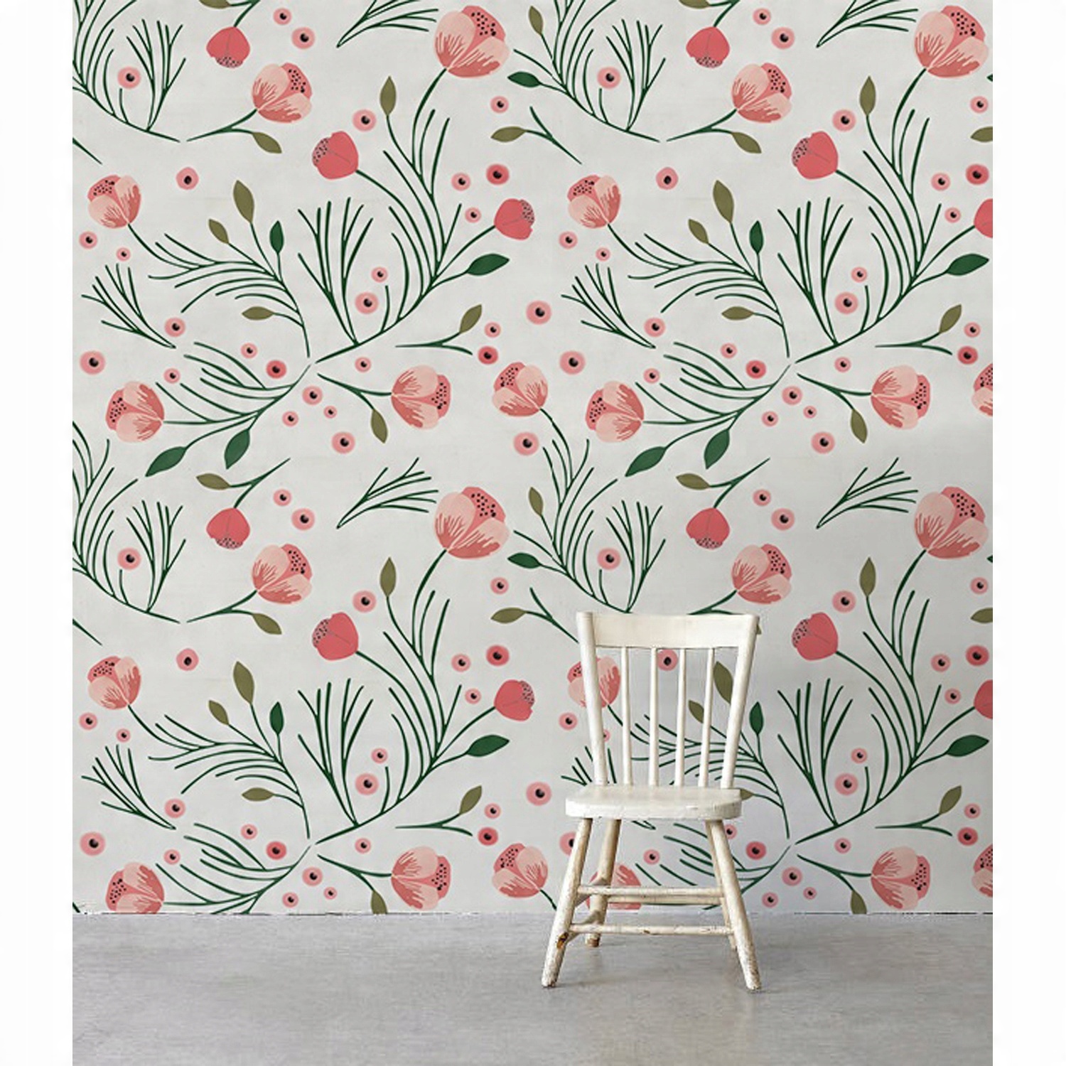 

Foto tapeta samoprzylepna Vintage peonie 290x290cm