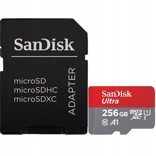 Sandisk 256 Gb micro Sdxc UHS-1 Ultra 100MBs A1 Sd