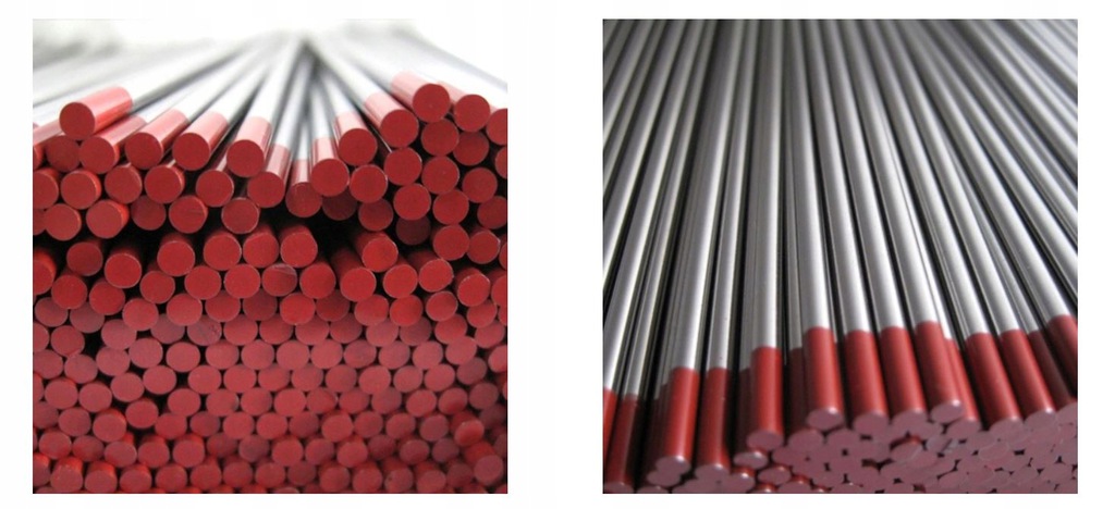 ELEKTRODA czerwona WOLFRAMOWA TIG WT-20 1,6 x 175 Marka inna