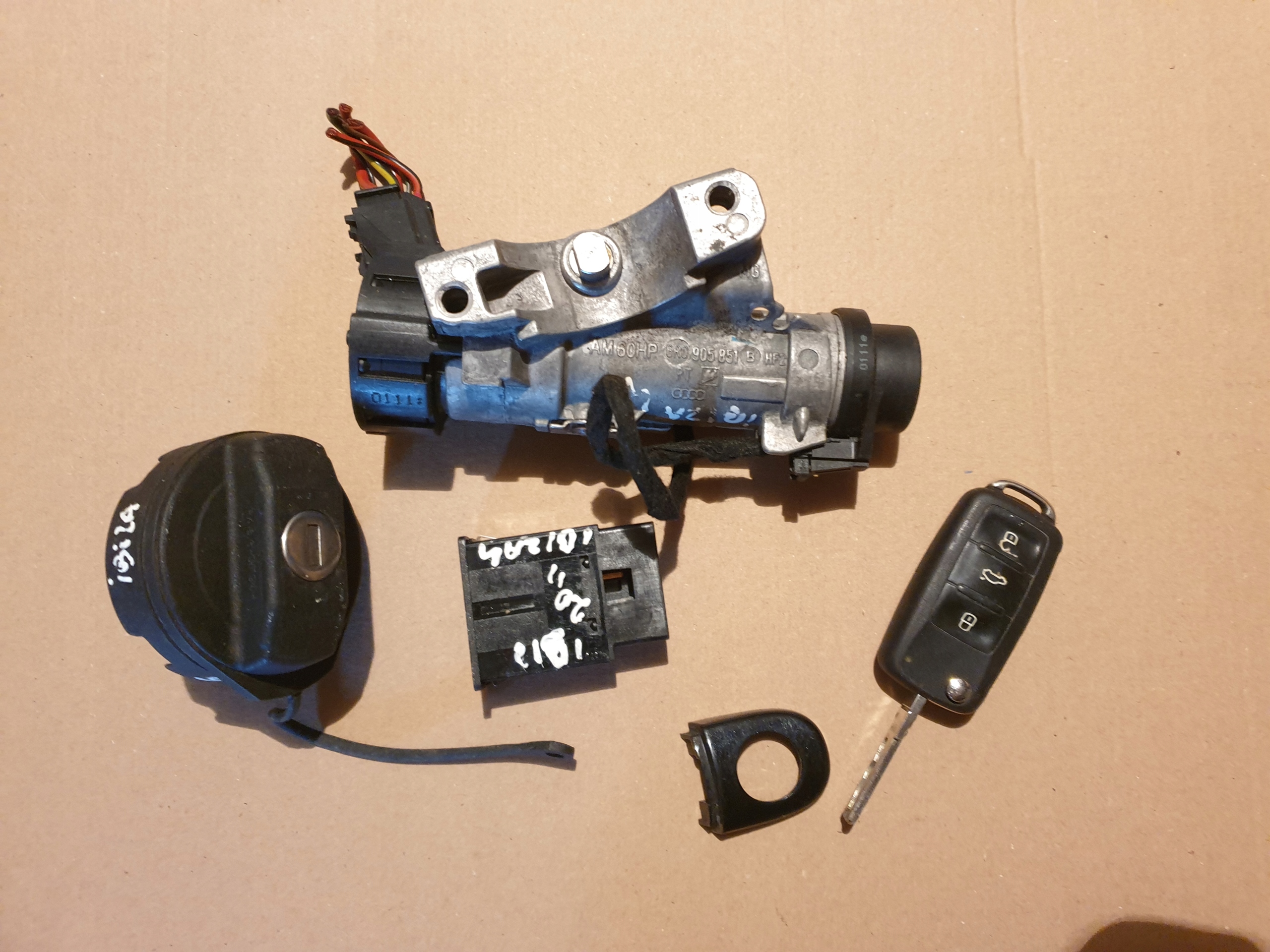 WKLADKI lock cylinder ignition SEAT IBIZA 4 IV 2008-2014