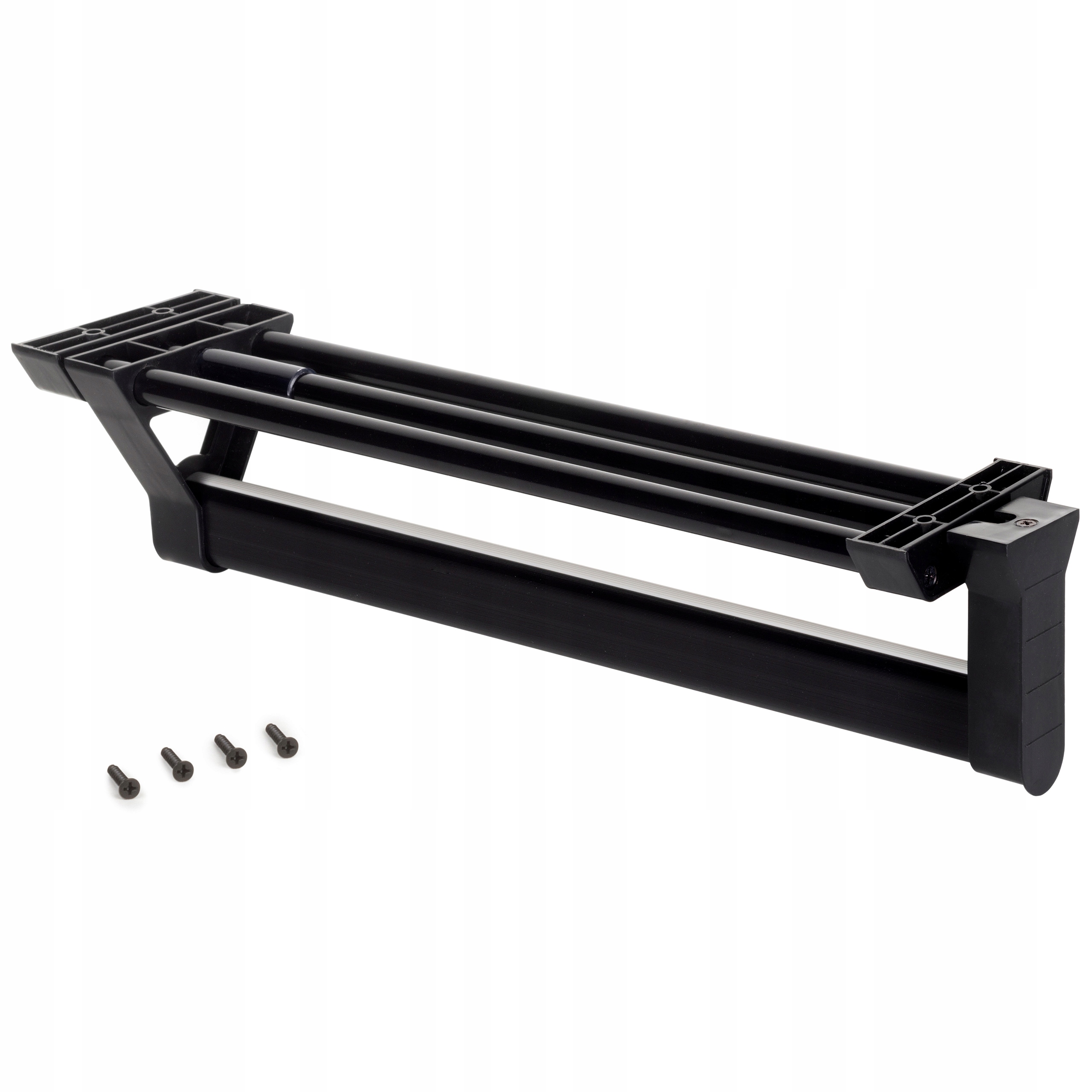 

Wieszak wysuwany do szafy L-350 Czarny Emuca