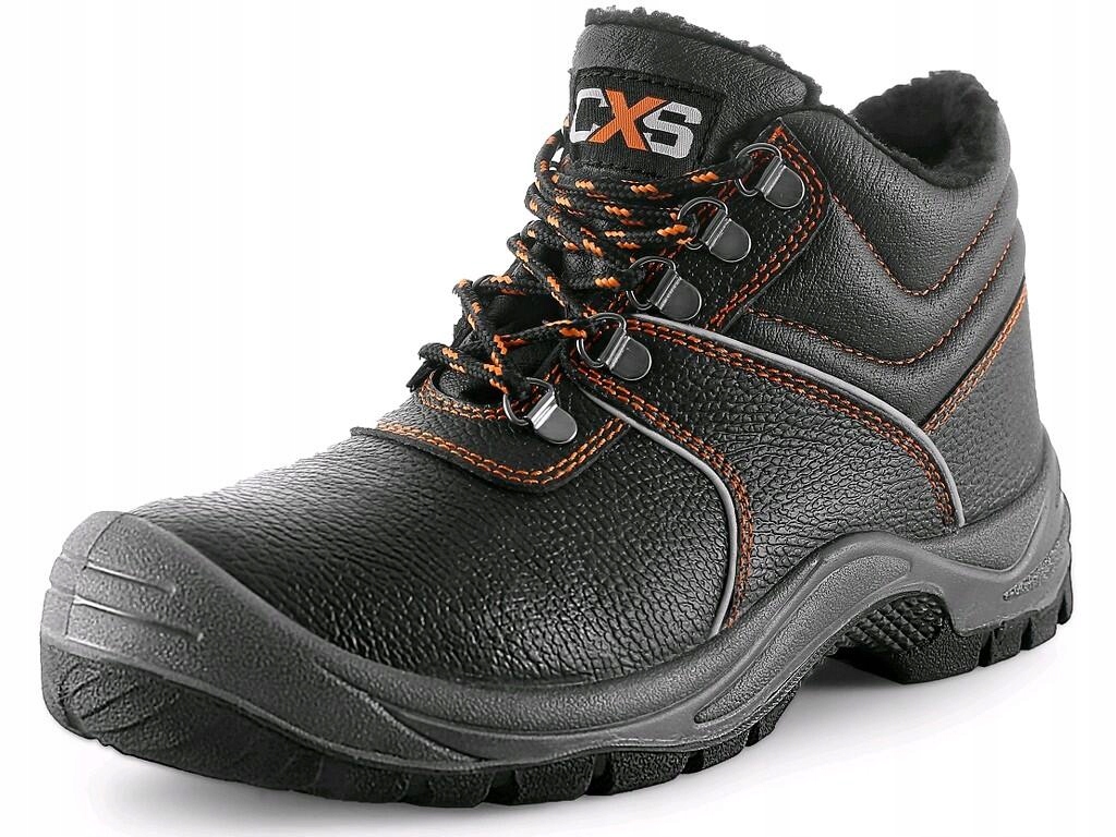 

Buty Ocieplane Zimowe O2 Skóra Bez Podnoska