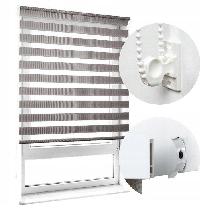 

Roleta Ścienna Dzień Noc Z Napinaczem 203x180