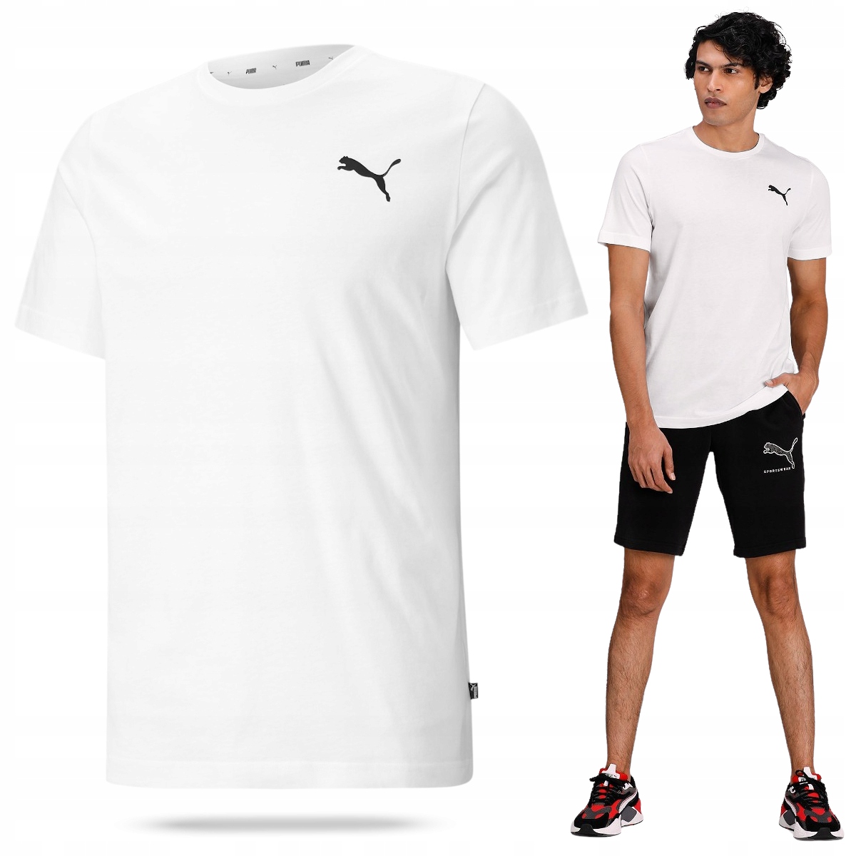 

Koszulka Męska Puma Bawełniana T-Shirt XXL