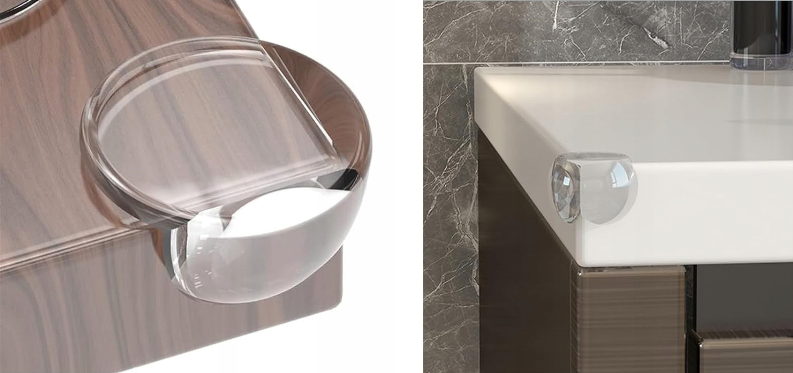 8x ZABEZPIECZENIE OSŁONA NA NAROŻNIKI MEBLE ROGI Marka inna marka