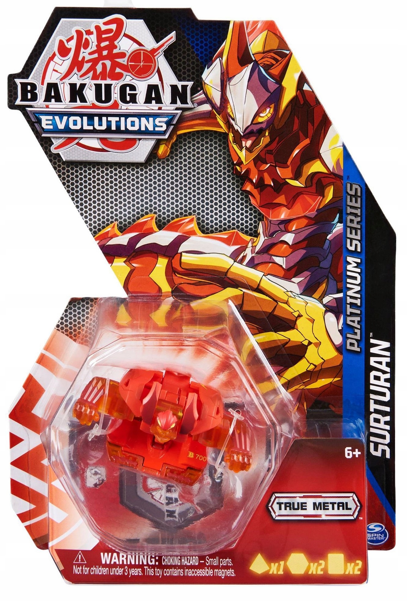 

Bakugan Evolutions Platinum True Metal Surturan