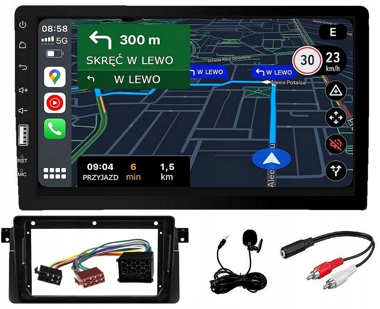 Rádio Bmw E46 1998-2001 Android-auto Carplay Usb MP3 Bluetooth
