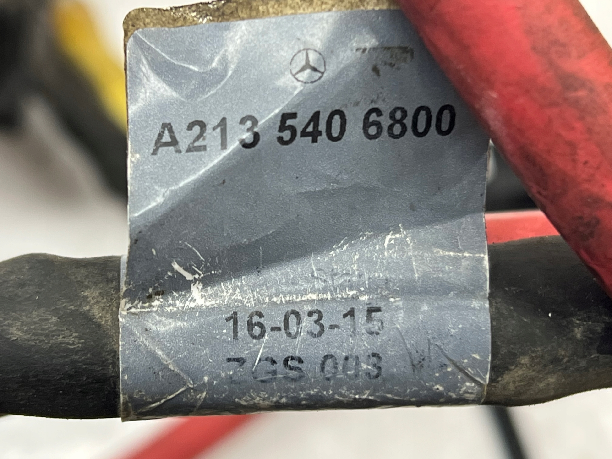 MERCEDES E W213 Batteriekabelbaum A2135406800