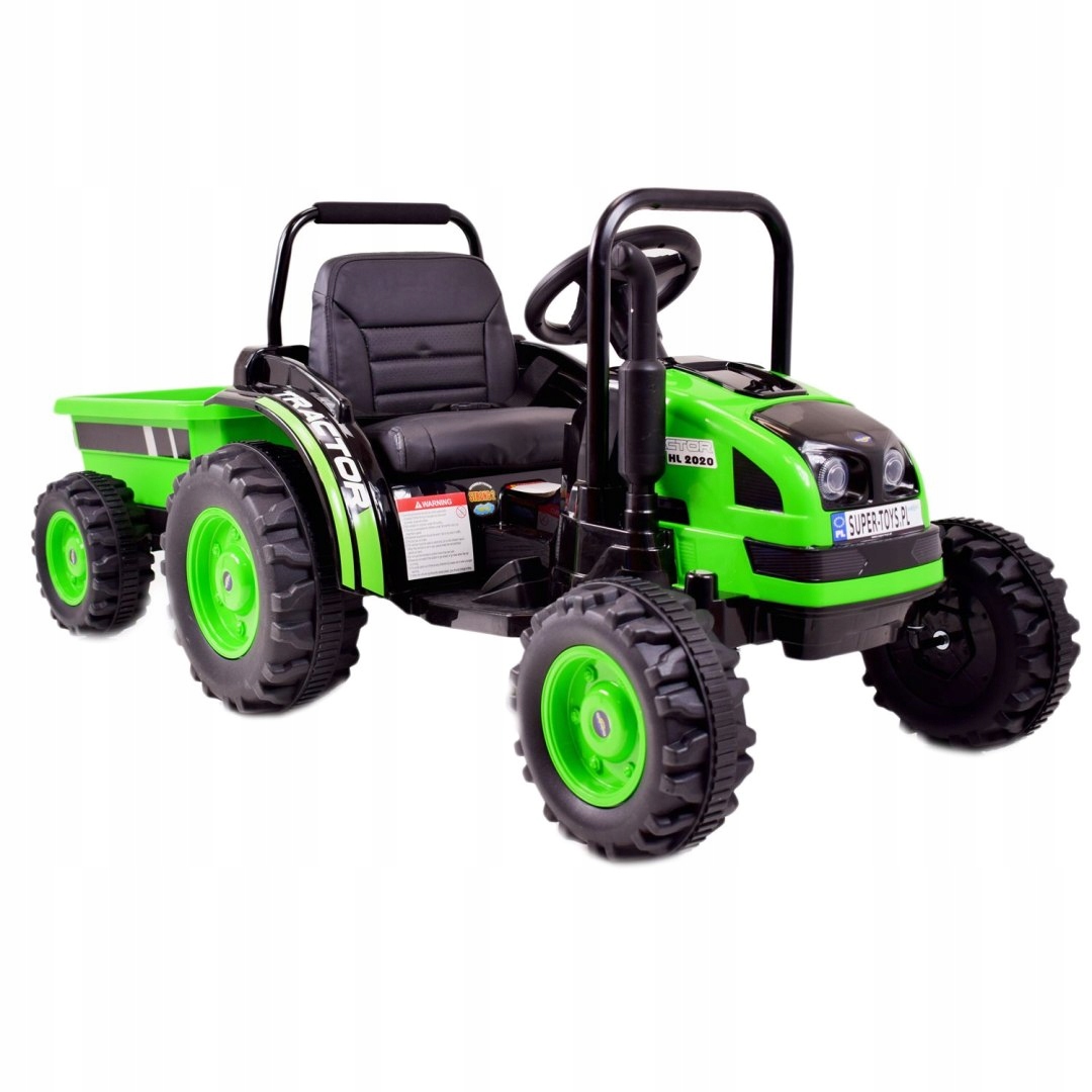 Traktor Z Przyczepą. Miękkie Siedzenie, Koła Eva,pilot, Radio FM/HL388