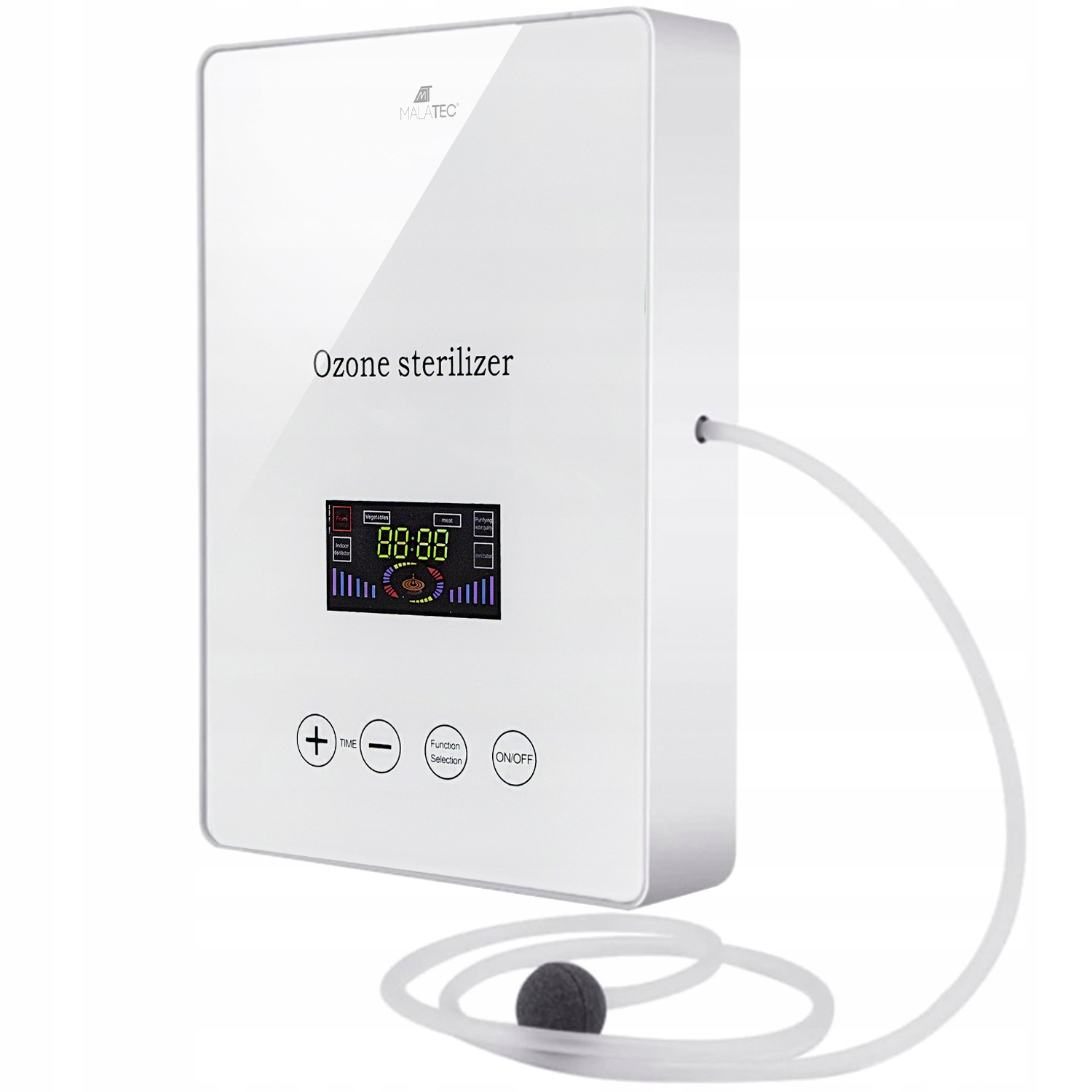 Generator Ozonu Ozonator MALATEC + Timer Waga produktu z opakowaniem jednostkowym 1.5 kg