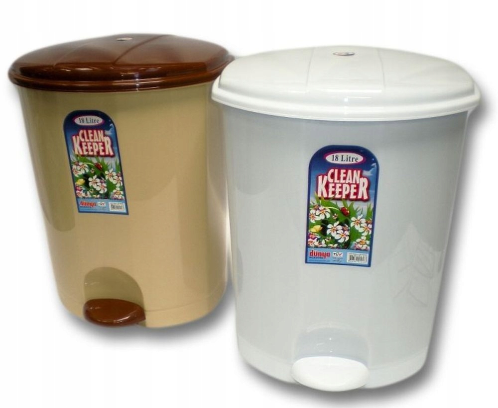 Levně koš odp. 7l (vnit.objem 5,5l) Clean Keeper pedál.