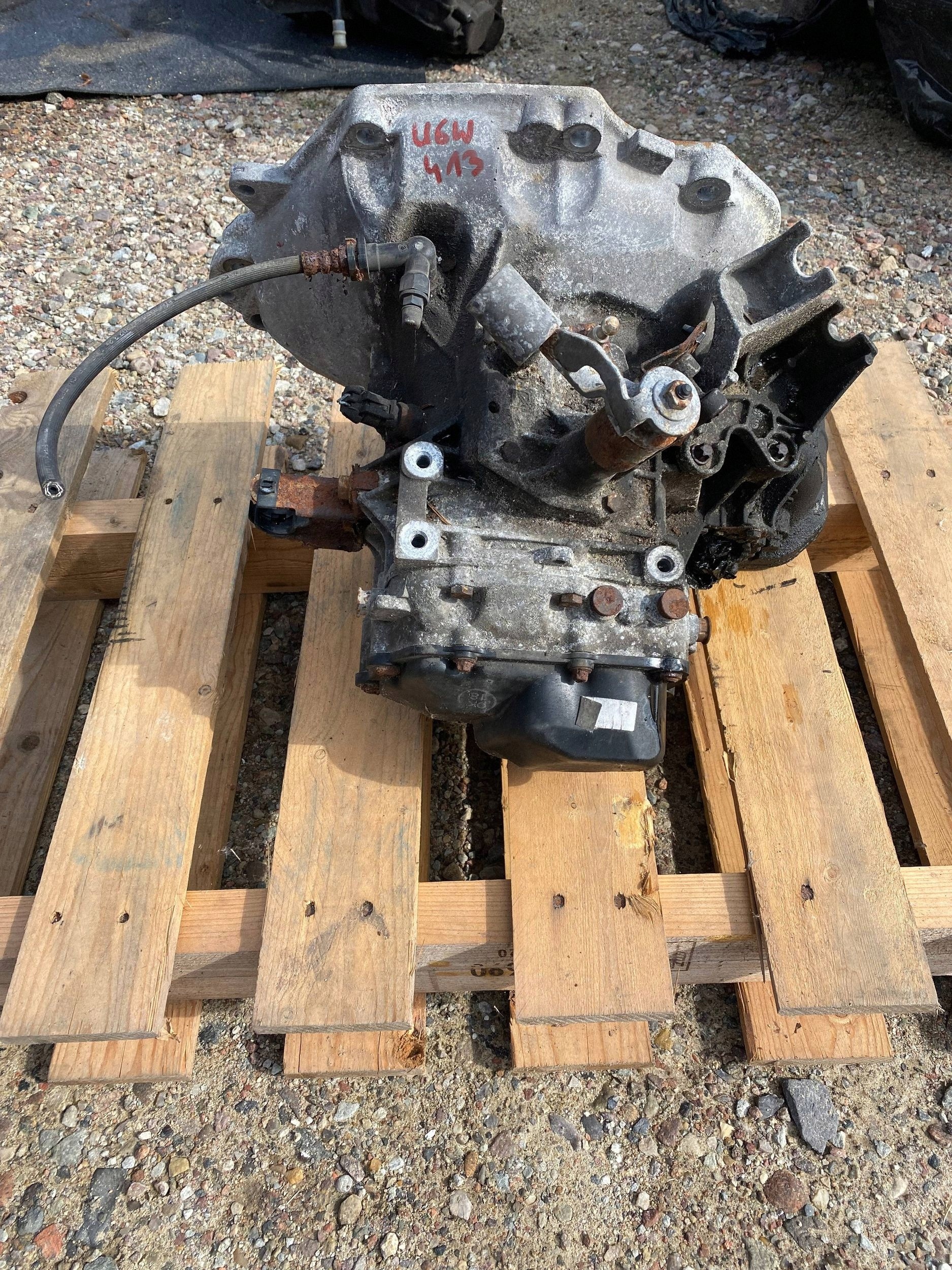 OPEL ASTRA J 1.4 16V complete gearbox, U6W419