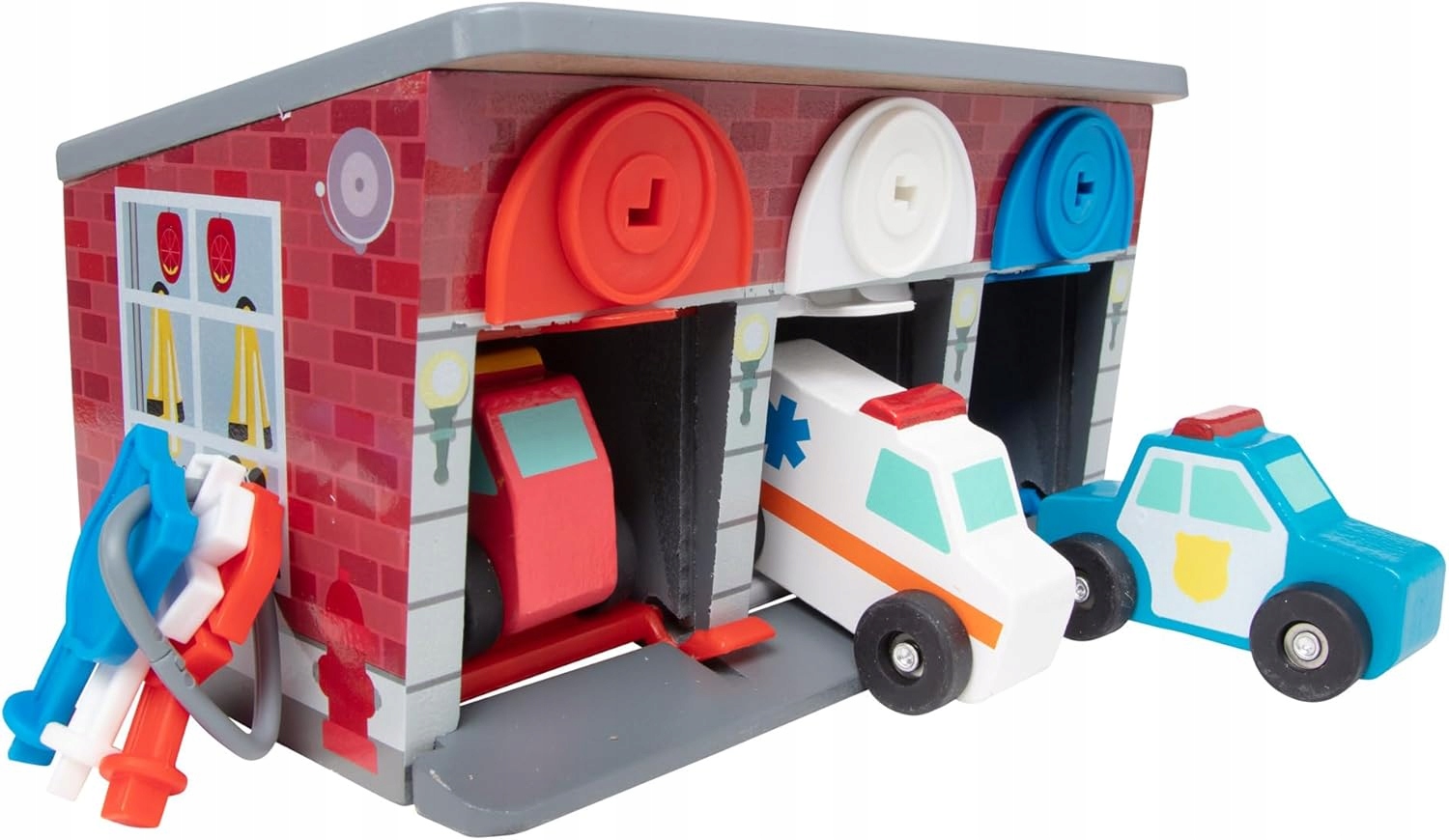 Garaż dla Pojazdów Uprzywilejowanych Policja Straż Pogotowie Melissa & Doug