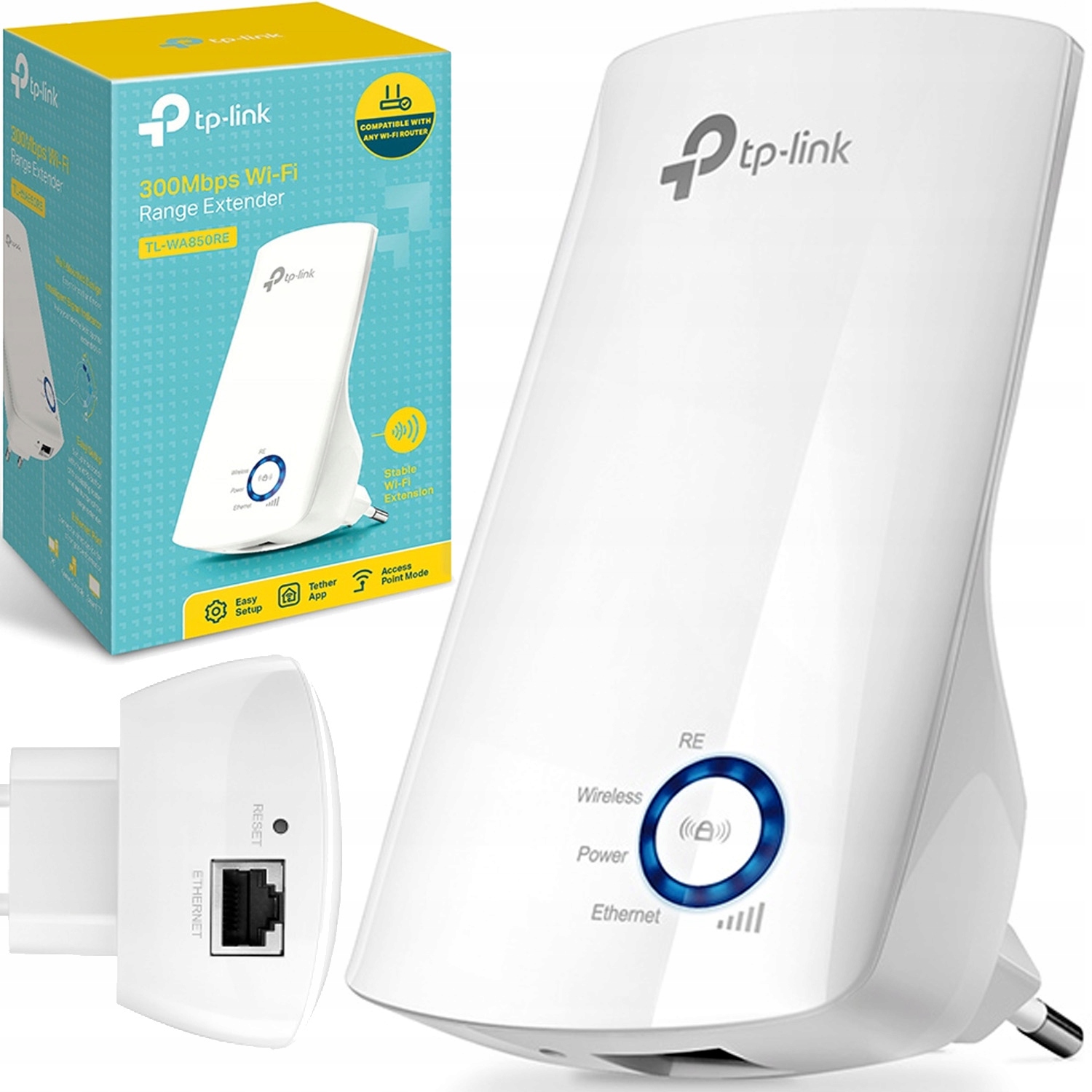 

Wzmacniacz sygnału Wi-Fi TP-Link TL-WA850RE 300Mb