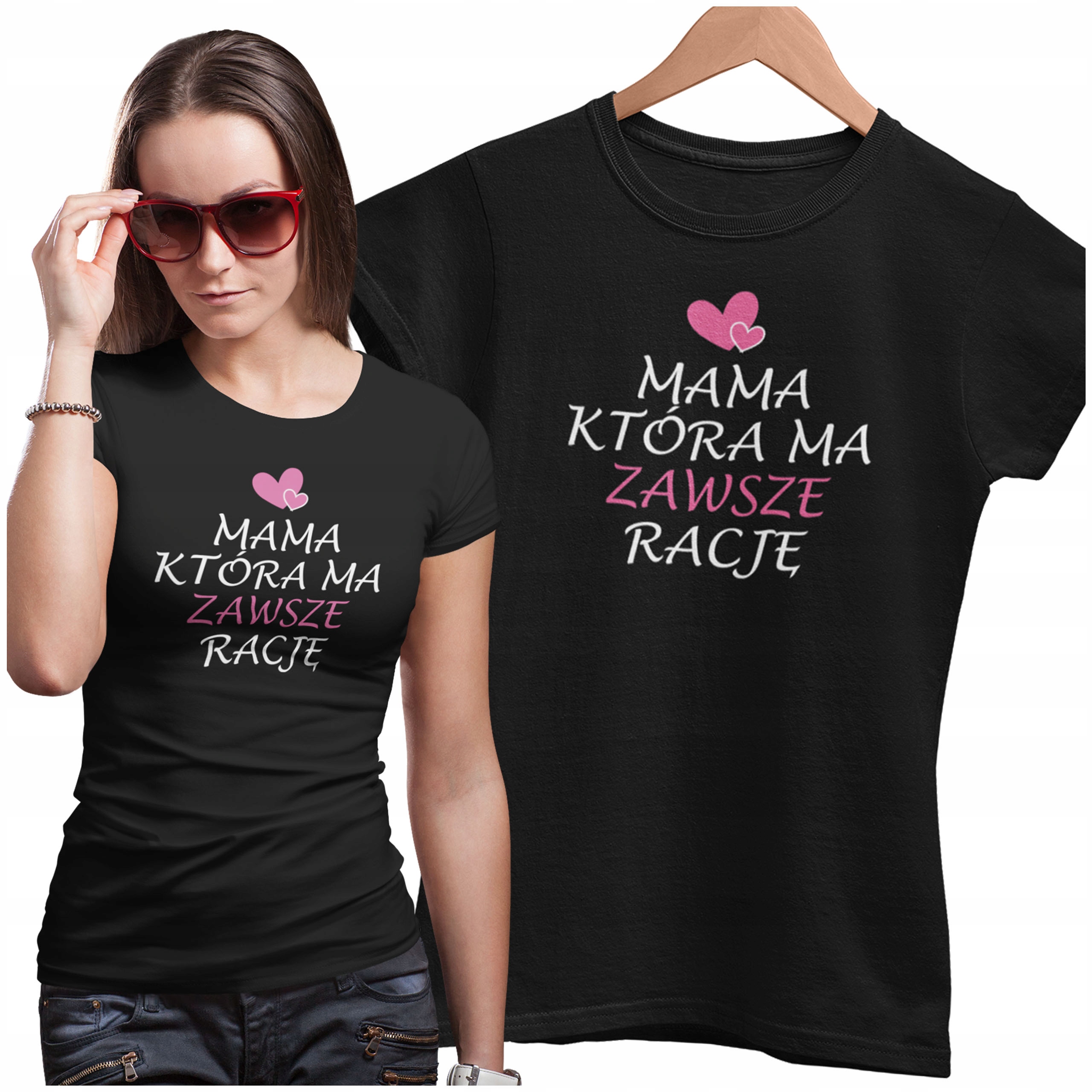 

Koszulka Dla Mamy Mama Która Ma Zawsze Racje