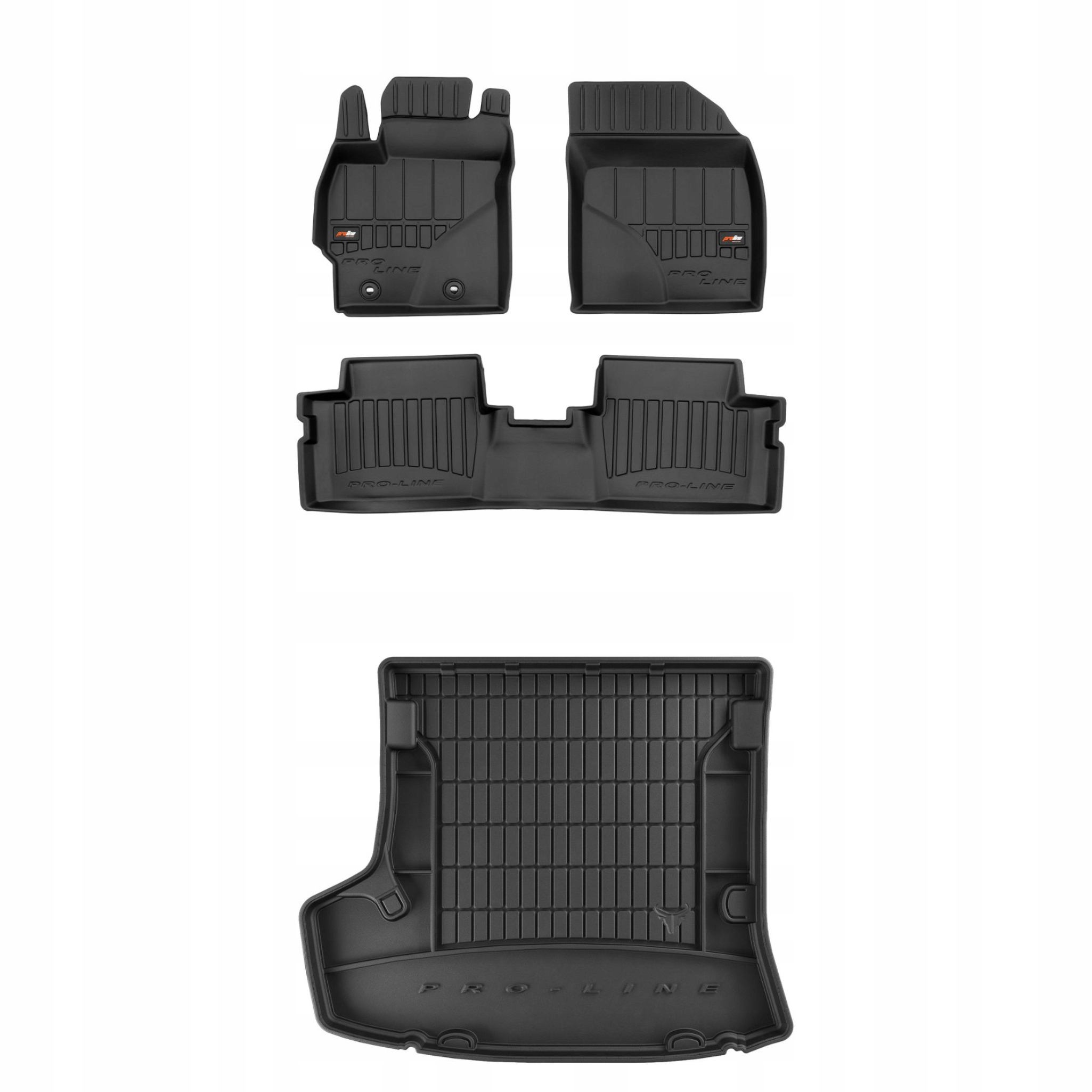 Sada gumových kobercov a rohoží pre Toyota Corolla X 2006-2013