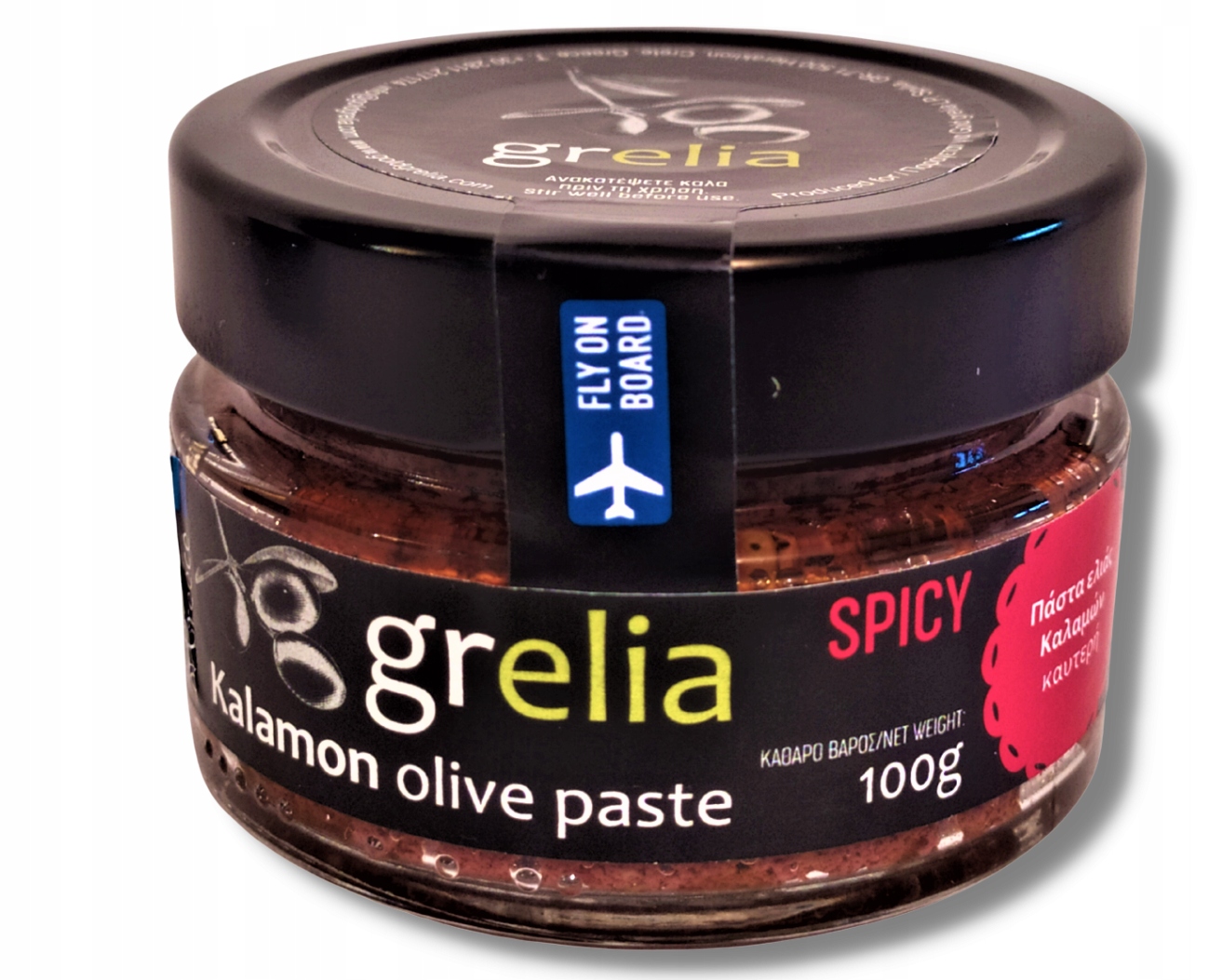 

Tapenada Grecka z oliwek Kalamata ostra 100 g.