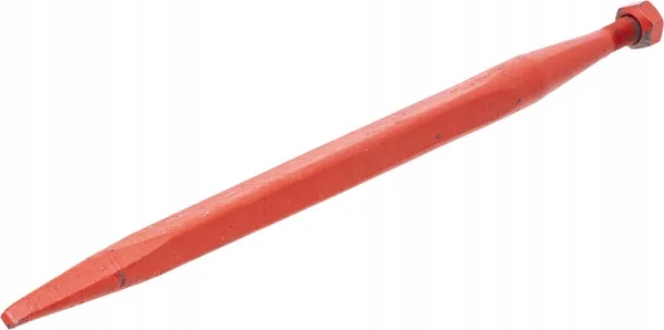 Ząb ładowacza, prosty, profil kwadratowy 36x600 mm