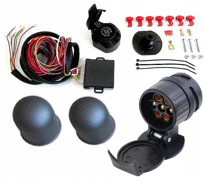 WIĄZKA13PIN+MODUŁ do hak+OBSŁUGA CZUJNI.PARKTRONIC