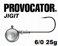 GŁÓWKA JIGOWA PROVOCATOR hak 6/0 waga 25g op. 3szt