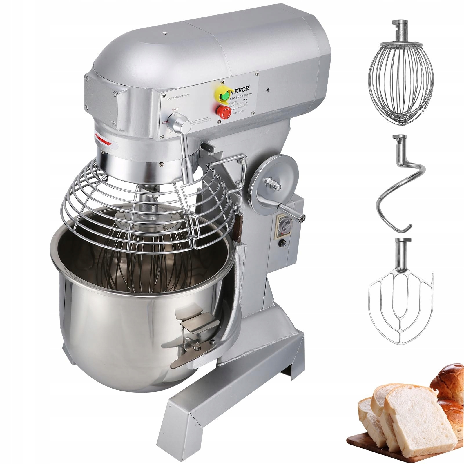 Kuchyňský robot, gastronomický planetární mixér 14L 600W
