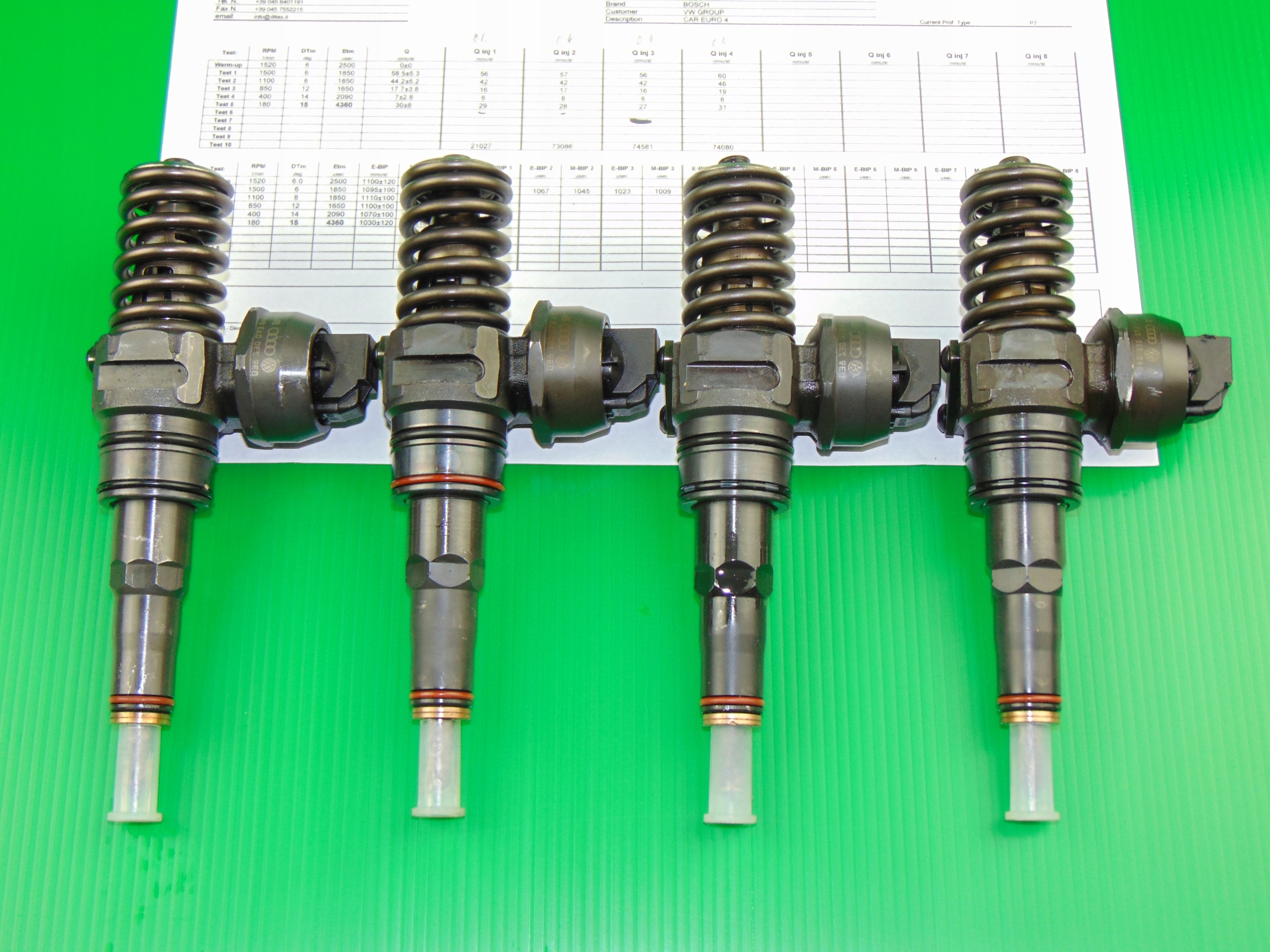 POMPOWTRYSKI 1 9TDI 150KM 038130073AL 0414720039